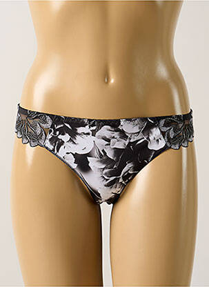 Tanga tanga juodas LOUISA BRACQ moteris