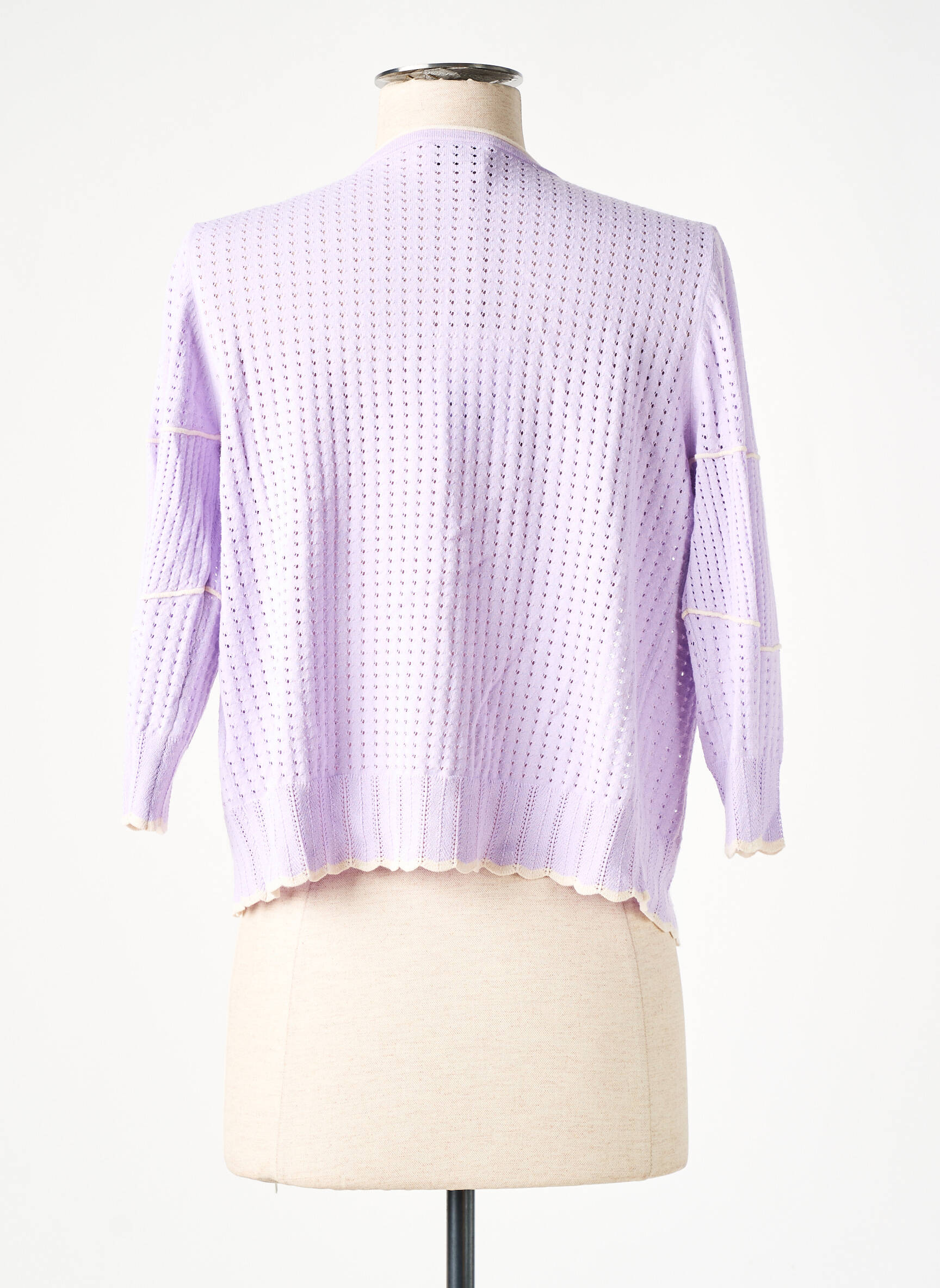 Ilgų rankovių liemenė 3/4 rankovės violetinis RODIER moteris
