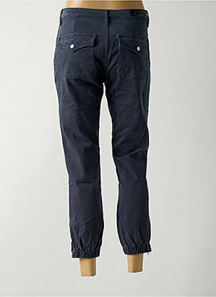 7/8 kelnės uždarymas su užtrauktuku po mygtuku uždengimu mėlyna DENIM STUDIO moteris