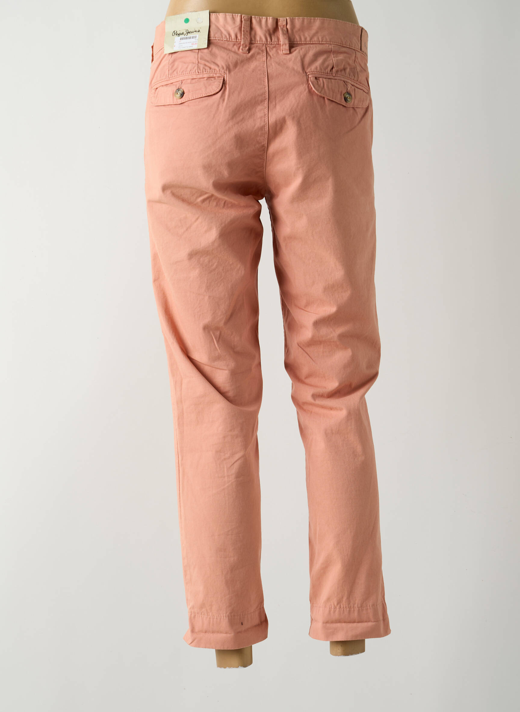 Chino kelnė maža dydžio maža dydžio rožinė PEPE JEANS moteris