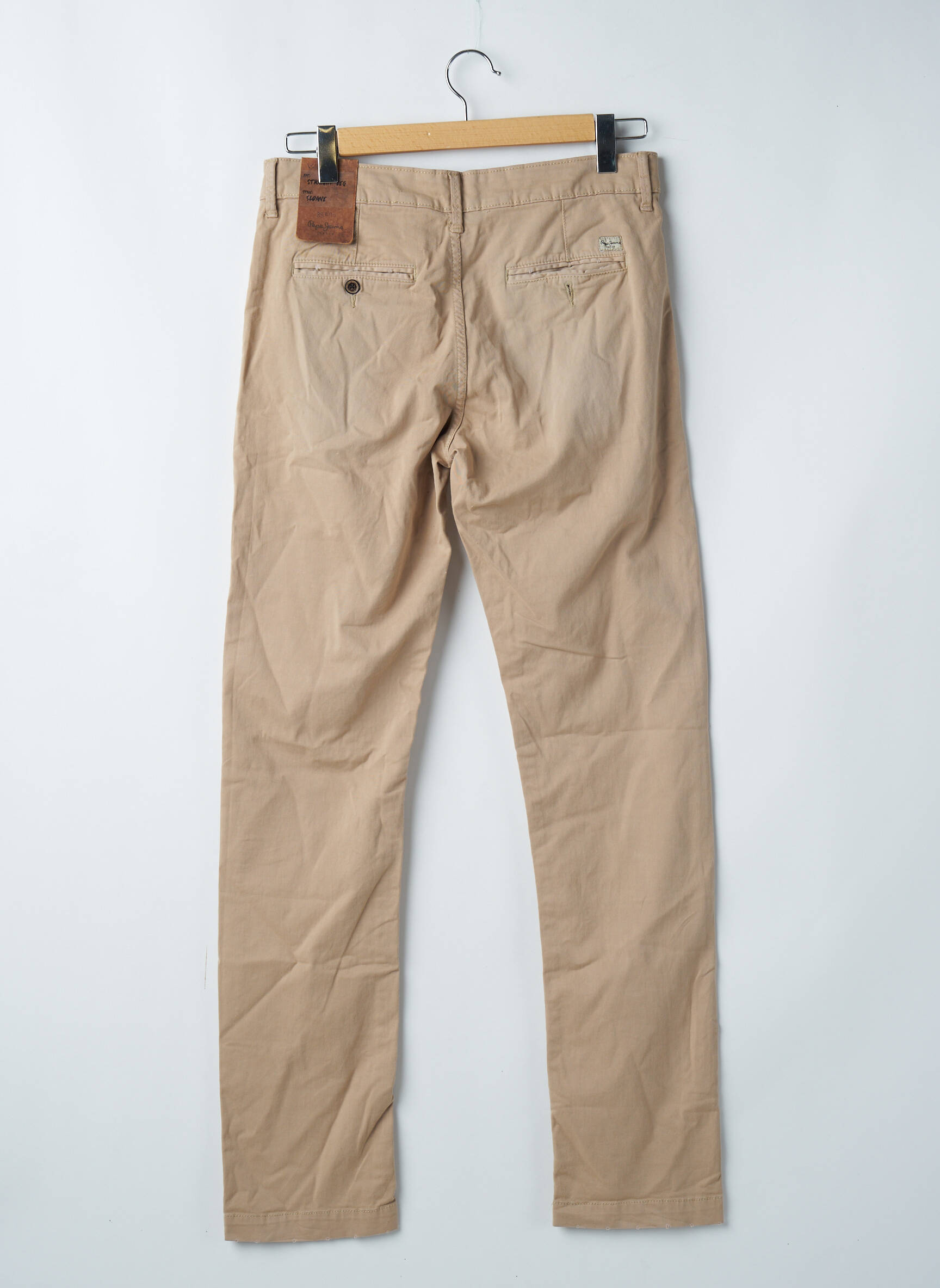 Tiesi kelnė tiesi kirpimas bežinis PEPE JEANS vyras