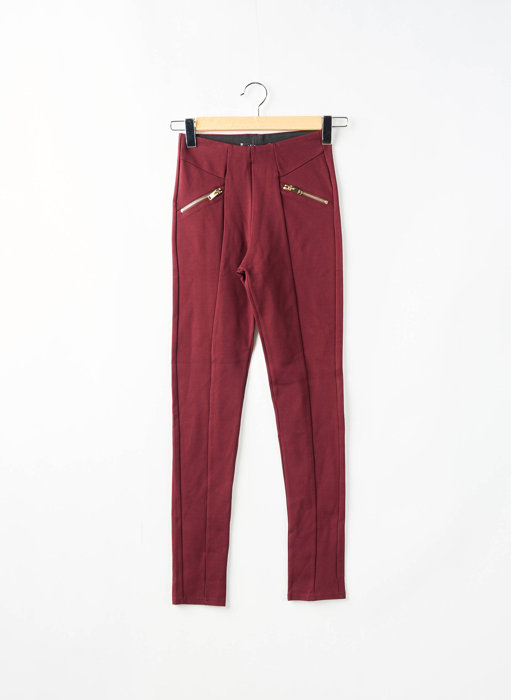 Jegging jersey audinys aukšta talija raudona ALCOTT moteris