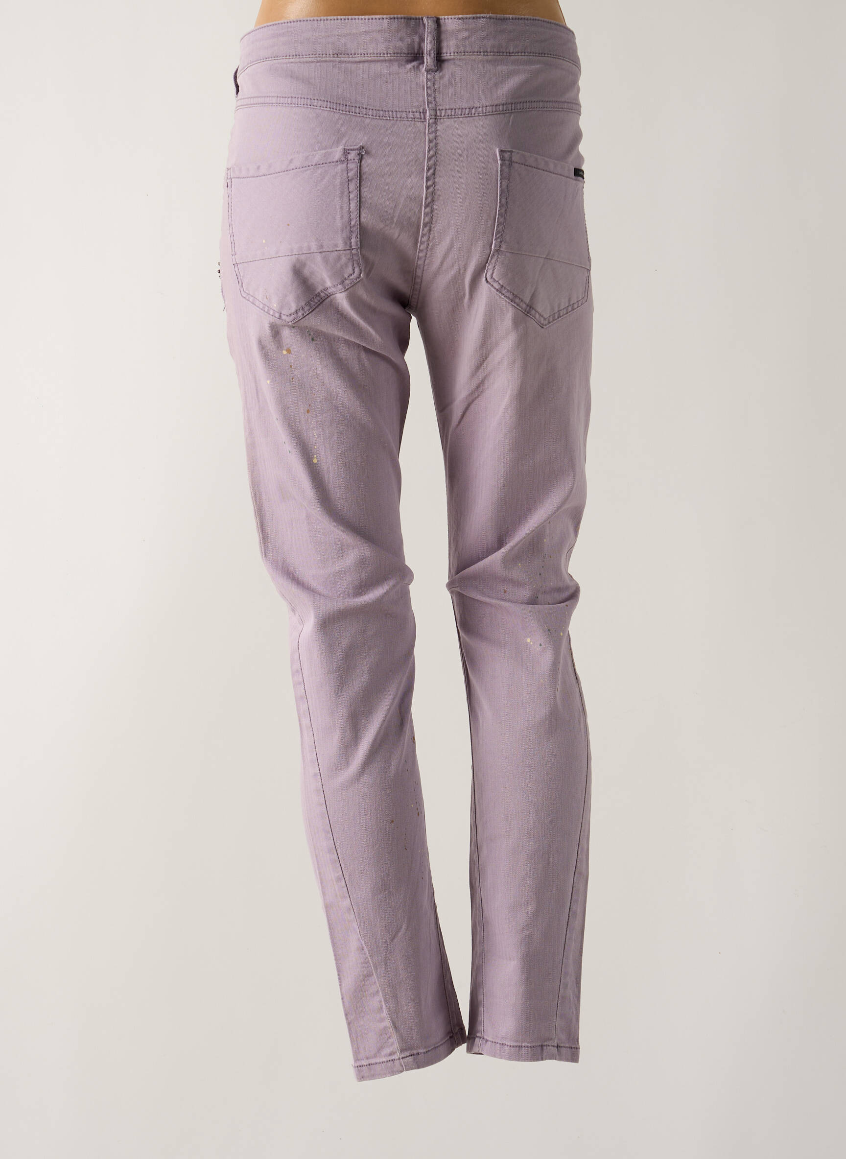 Lieknos kelnės kišenės violetinis MAISON SCOTCH moteris