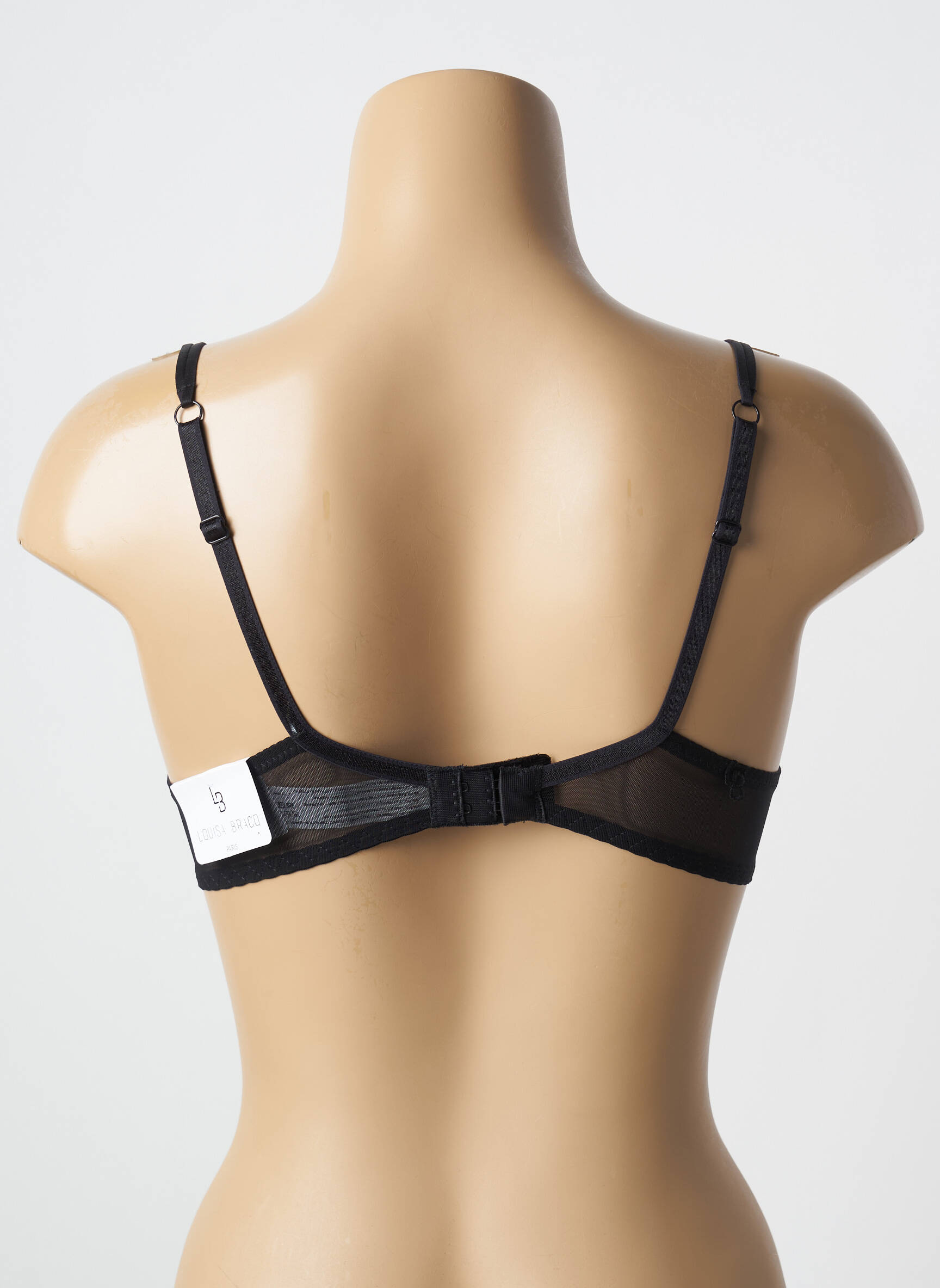Liemenėlė push-up liemenėlė su aukštu palaikymu push-up liemenėlė su aukštu palaikymu juodas LOUISA BRACQ moteris
