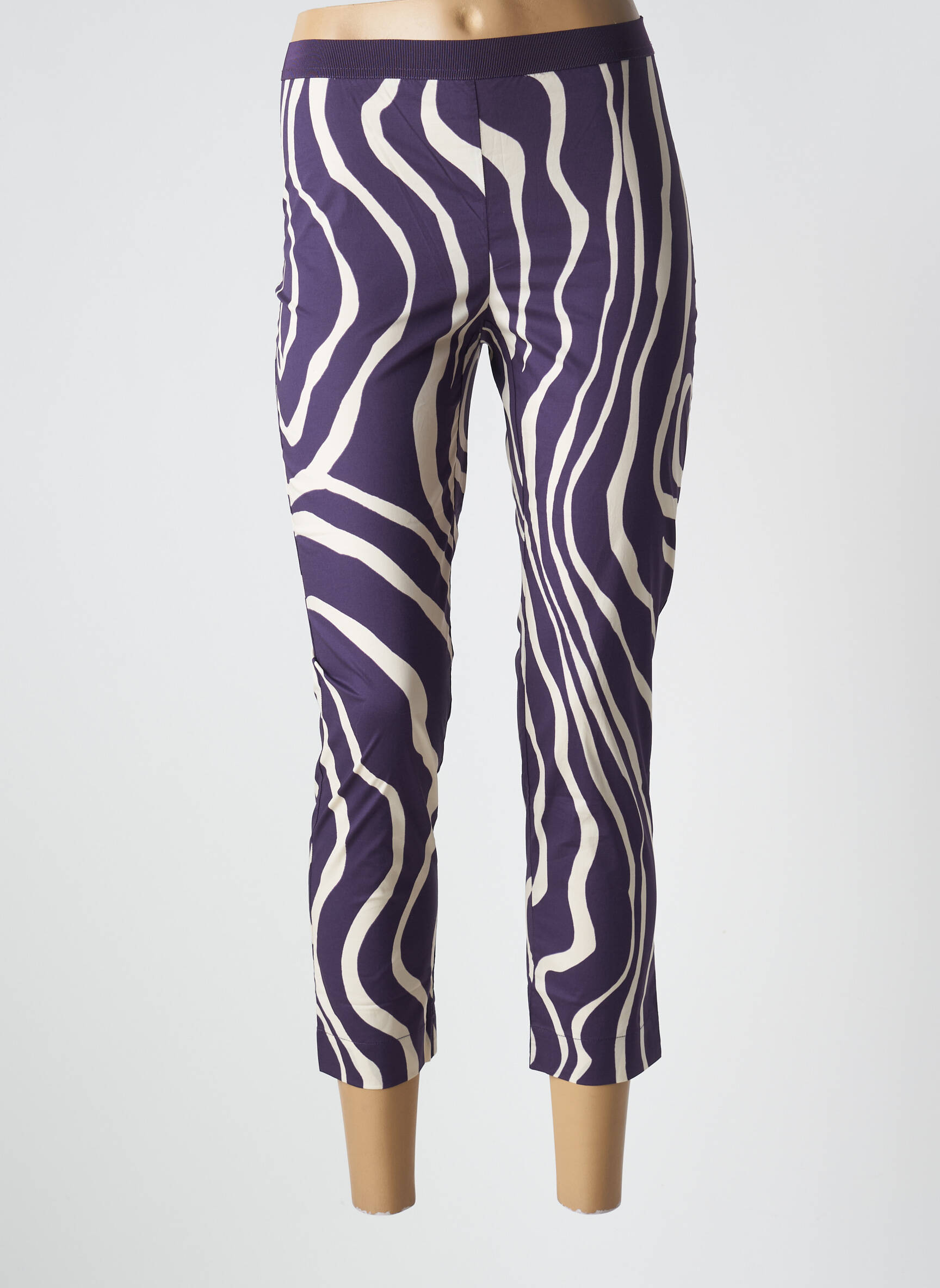 7/8 kelnės elastinė dydis normala dydis violetinis LIVIANA CONTI moteris