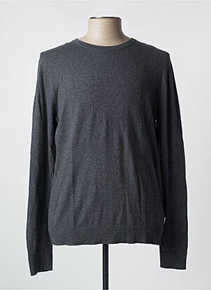 Megztinis apvalus kaklas ilgos rankovės pilka JACK & JONES vyras