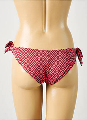 Maudymosi kelnaitės satino audinys bikini raudona SIMONE PERELE moteris