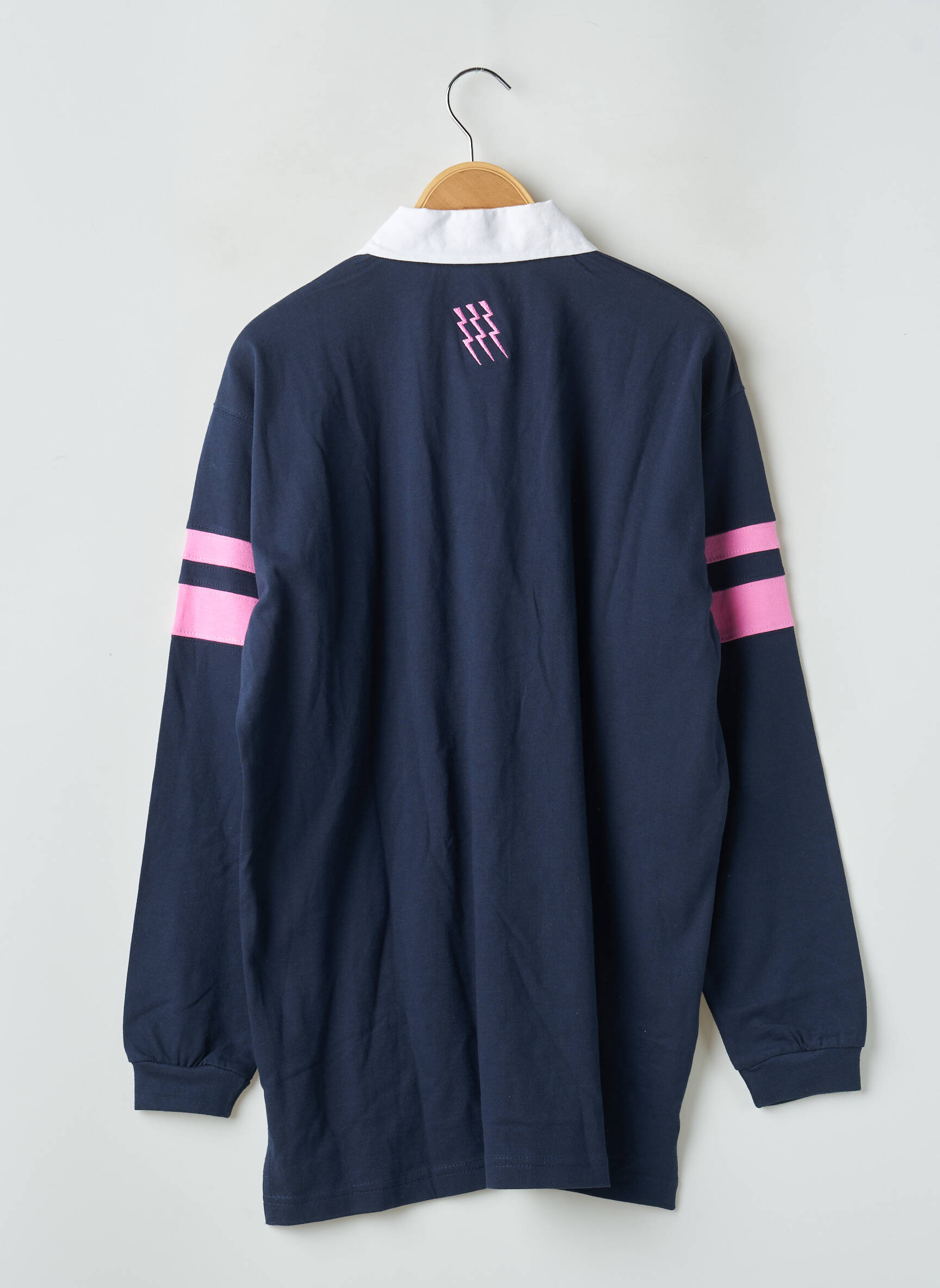Polo ilgos rankovės ilgos rankovės mėlyna STADEFRANCE vyras