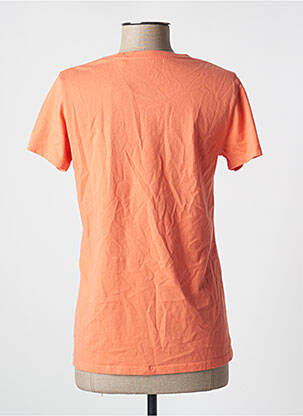 T-marškinys floqué serigrafija trumpas rankovės oranžinė LEVI'S moteris