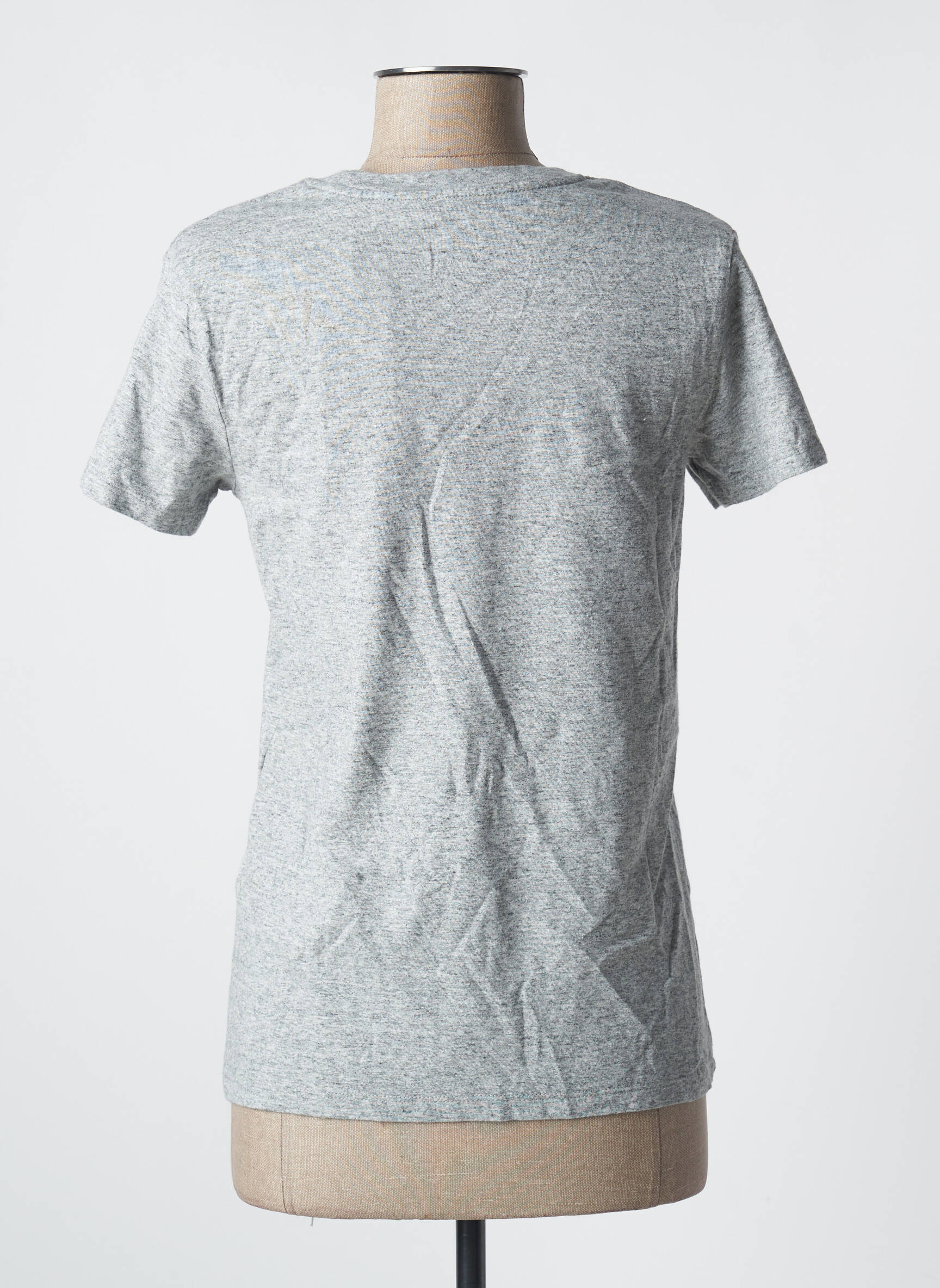 T-marškinys floqué serigrafija trumpas rankovės pilka LEVI'S moteris