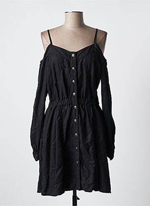 Pusilgių suknelė ilgos rankovės ilgos rankovės juodas THE KOOPLES moteris