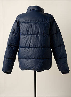 Pūkinė striukė kišenės be gobtuvų mėlyna BILL TORNADE vyras
