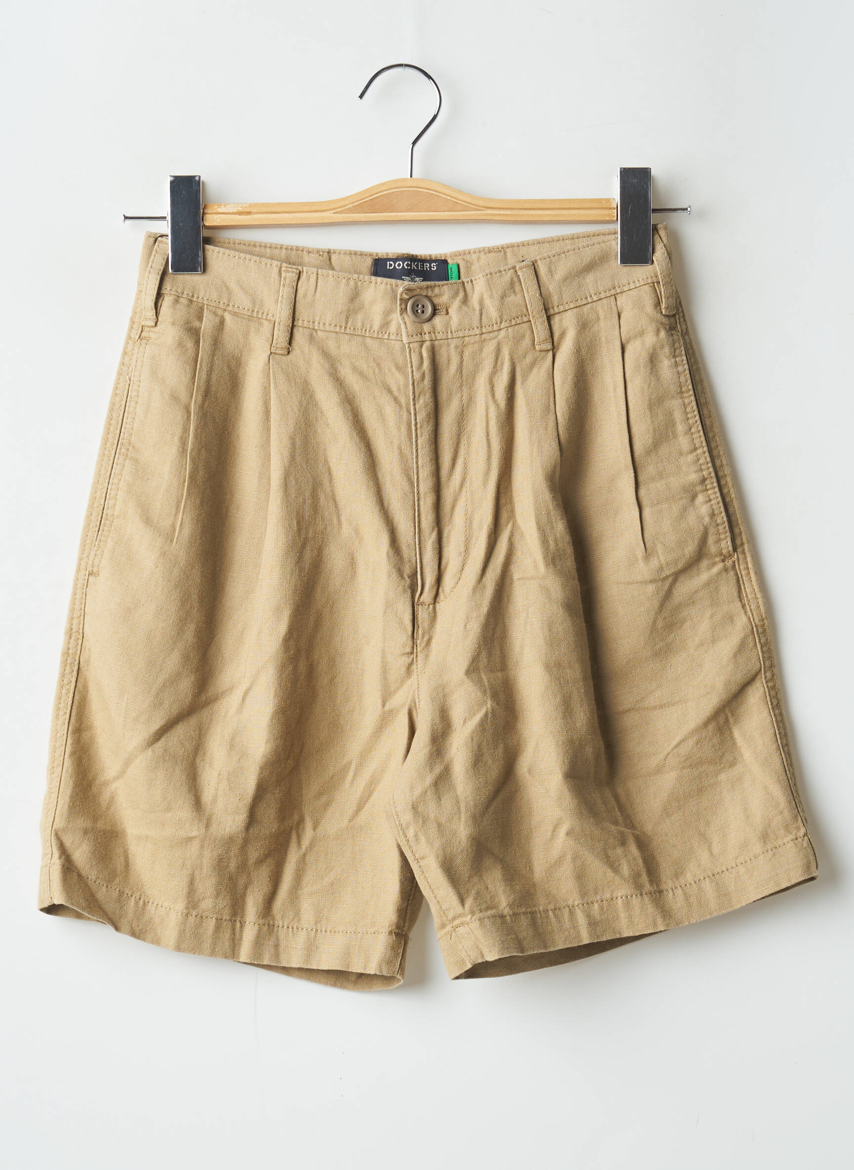 Bermudas tiesi kirpimas bežinis DOCKERS vyras
