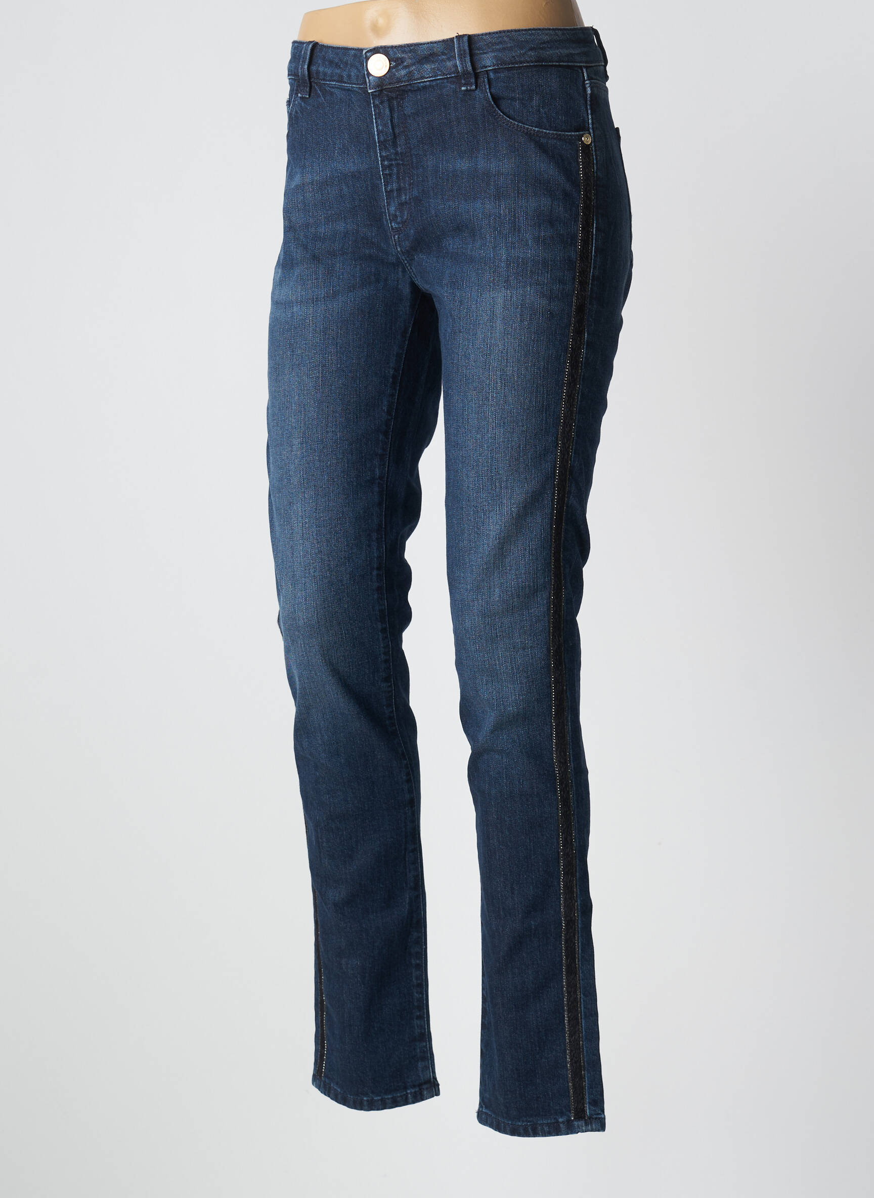 Lieknos džinsai tamprumas normala dydis mėlyna TRUSSARDI JEANS moteris