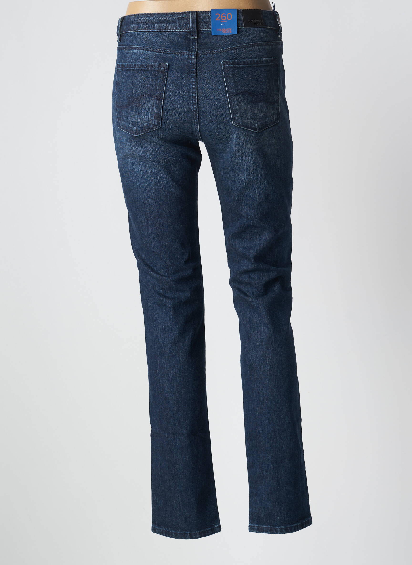 Lieknos džinsai tamprumas normala dydis mėlyna TRUSSARDI JEANS moteris
