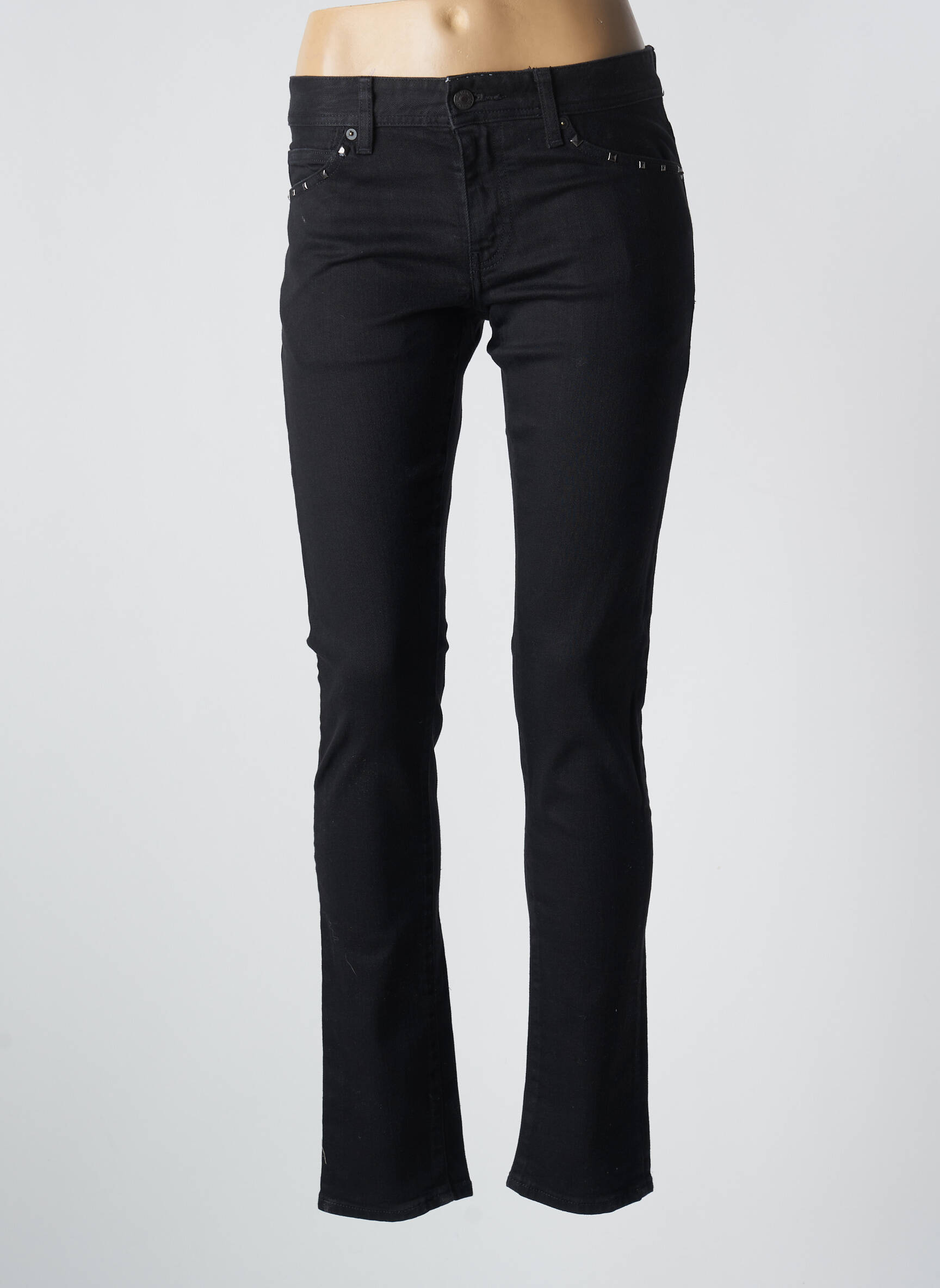 Lieknos kelnės kišenės juodas ARMANI EXCHANGE moteris