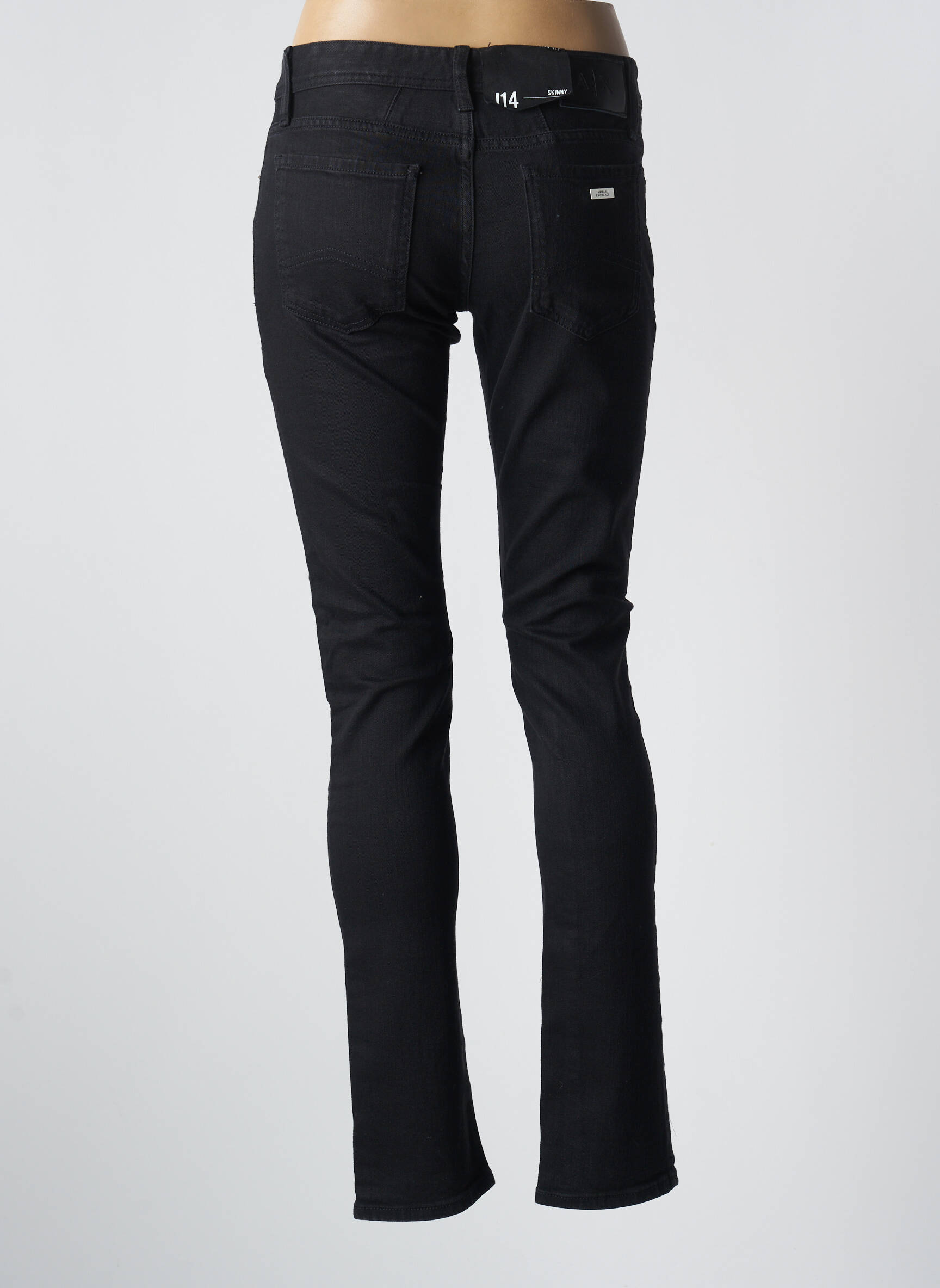 Lieknos kelnės kišenės juodas ARMANI EXCHANGE moteris