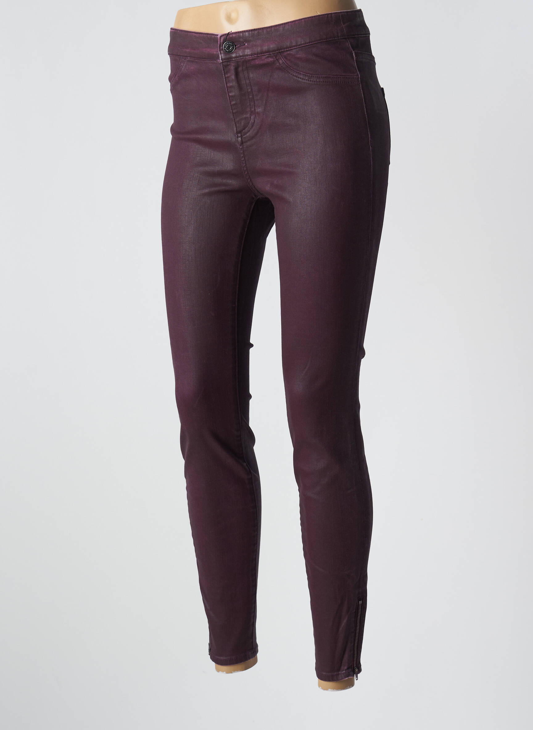 Lieknos kelnės kišenės violetinis ARMANI EXCHANGE moteris