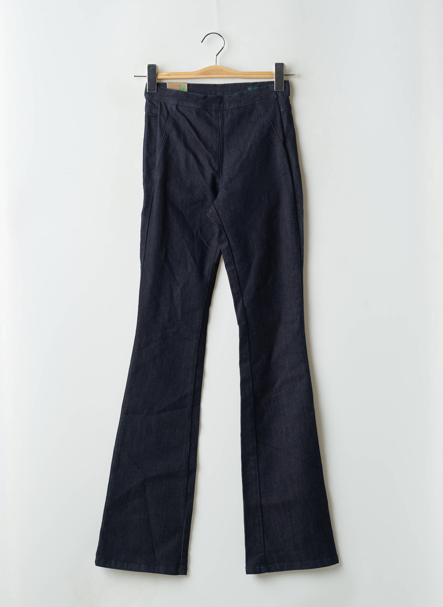 Bootcut džinsai kišenės mėlyna BENETTON moteris