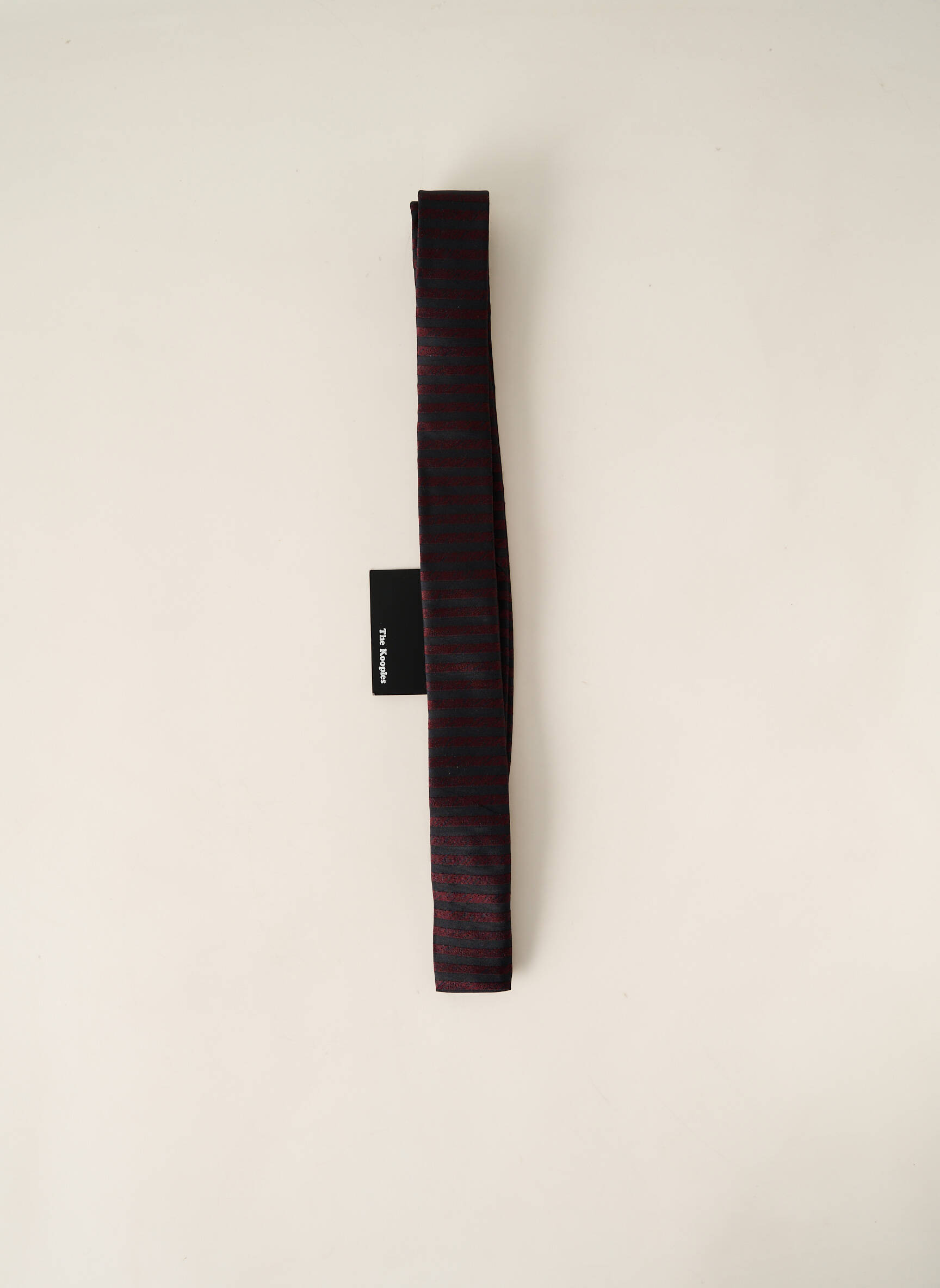 Kaklaraištis juostelės raštas violetinis THE KOOPLES vyras