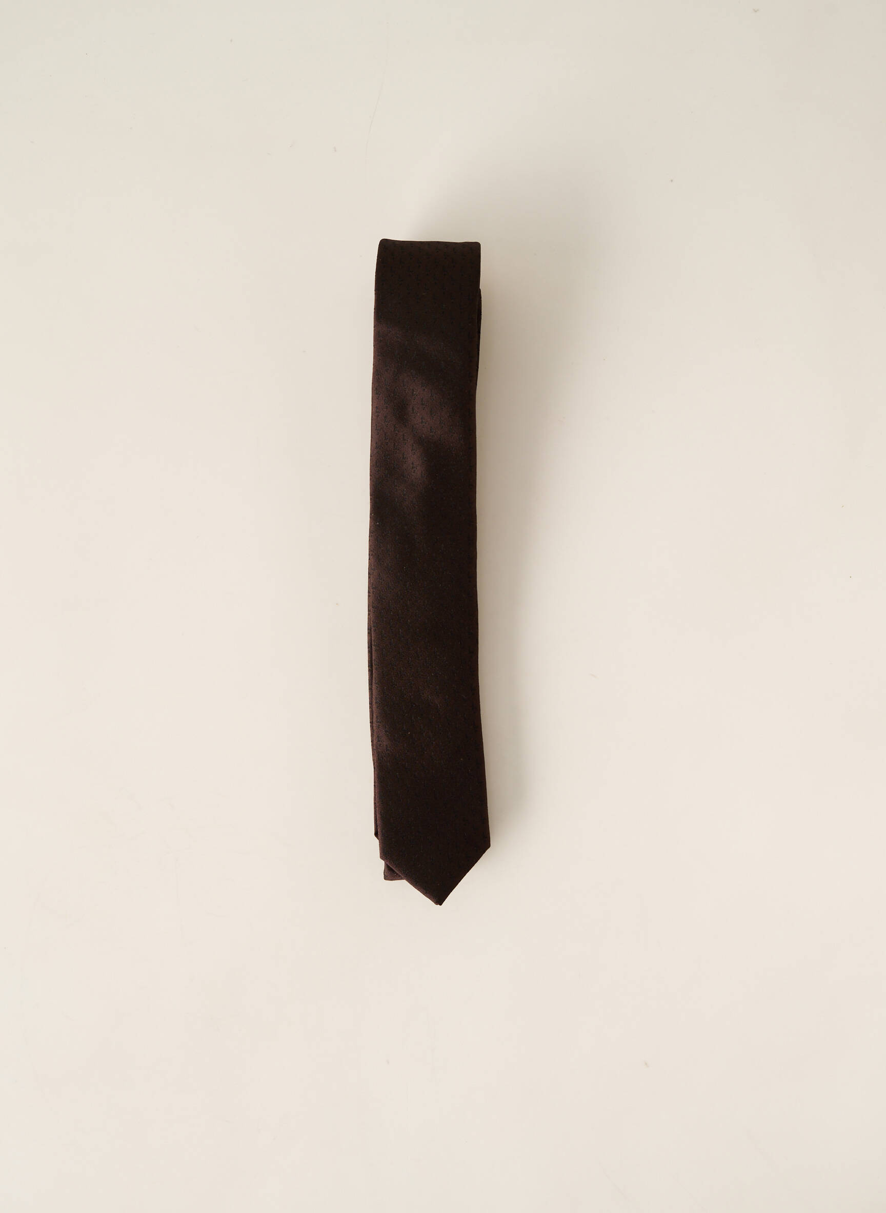 Kaklaraištis satino efektas rudas THE KOOPLES vyras