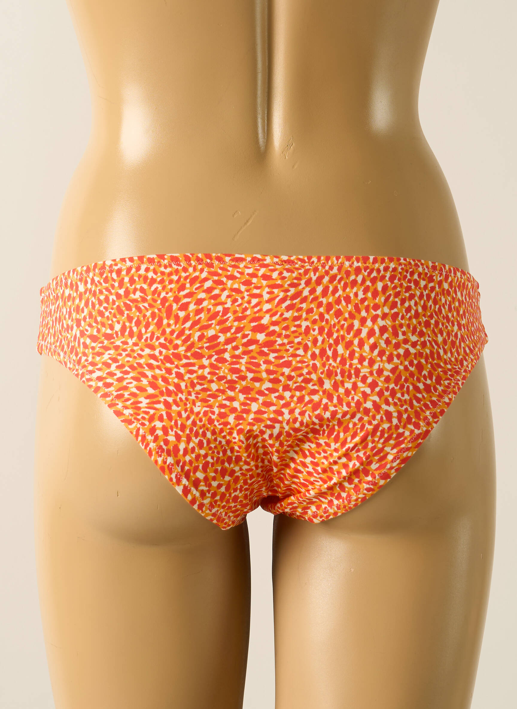 Maudymosi kelnaitės fantazijos raštas bikini oranžinė SIMONE PERELE moteris