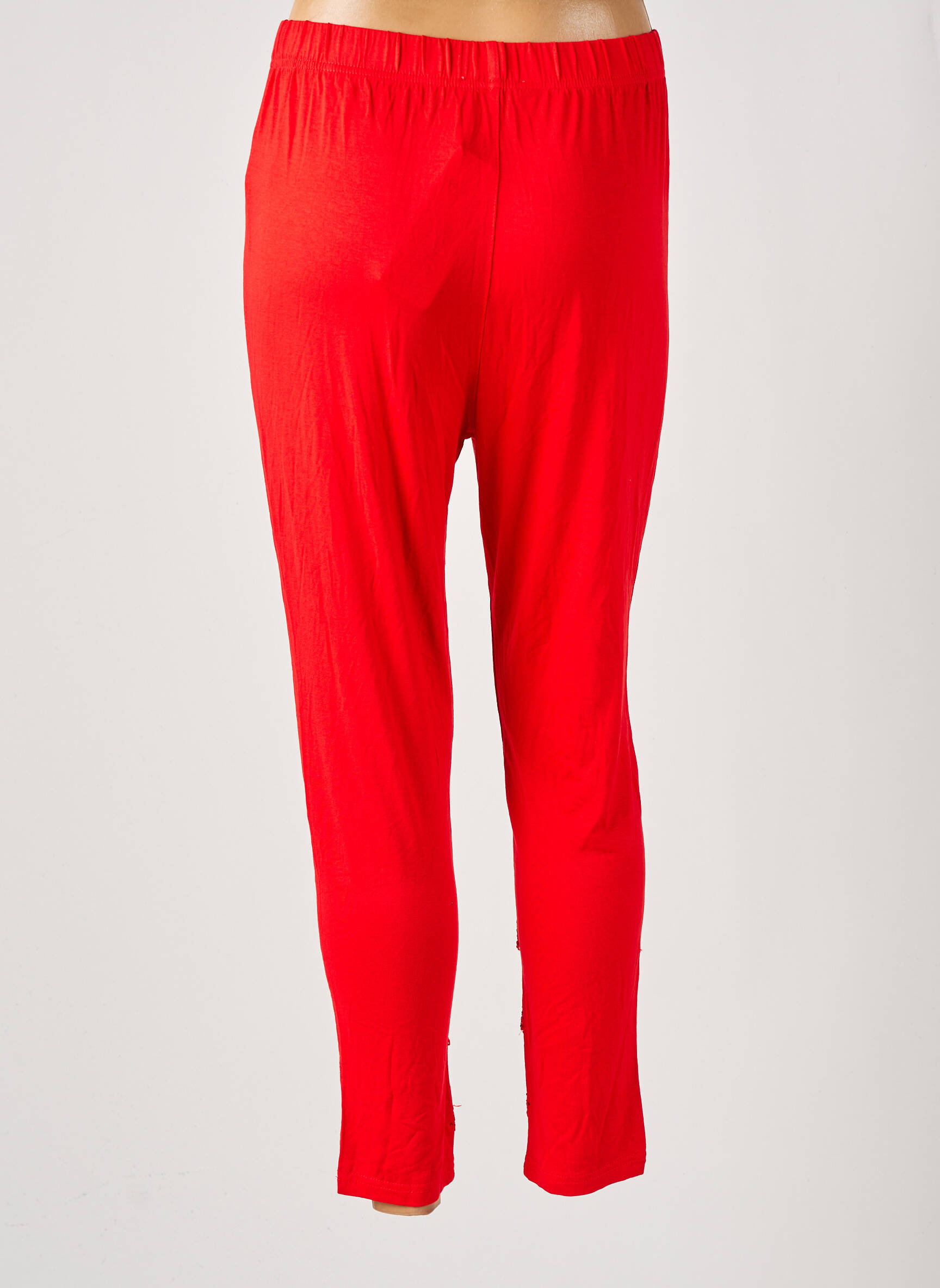 Legingas raudona POMME ROUGE moteris