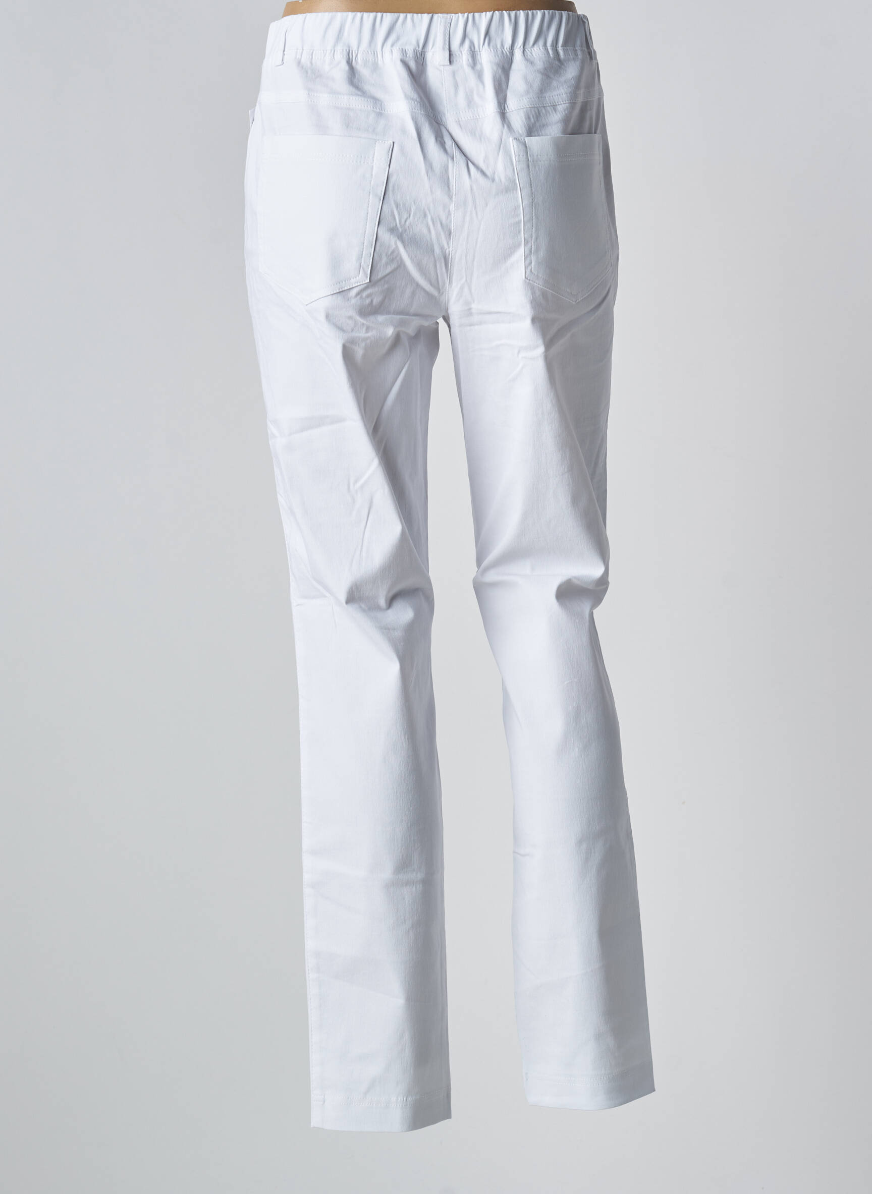 Jegging denimo audinys normala dydis baltas ADELINA BY SCHEITER moteris