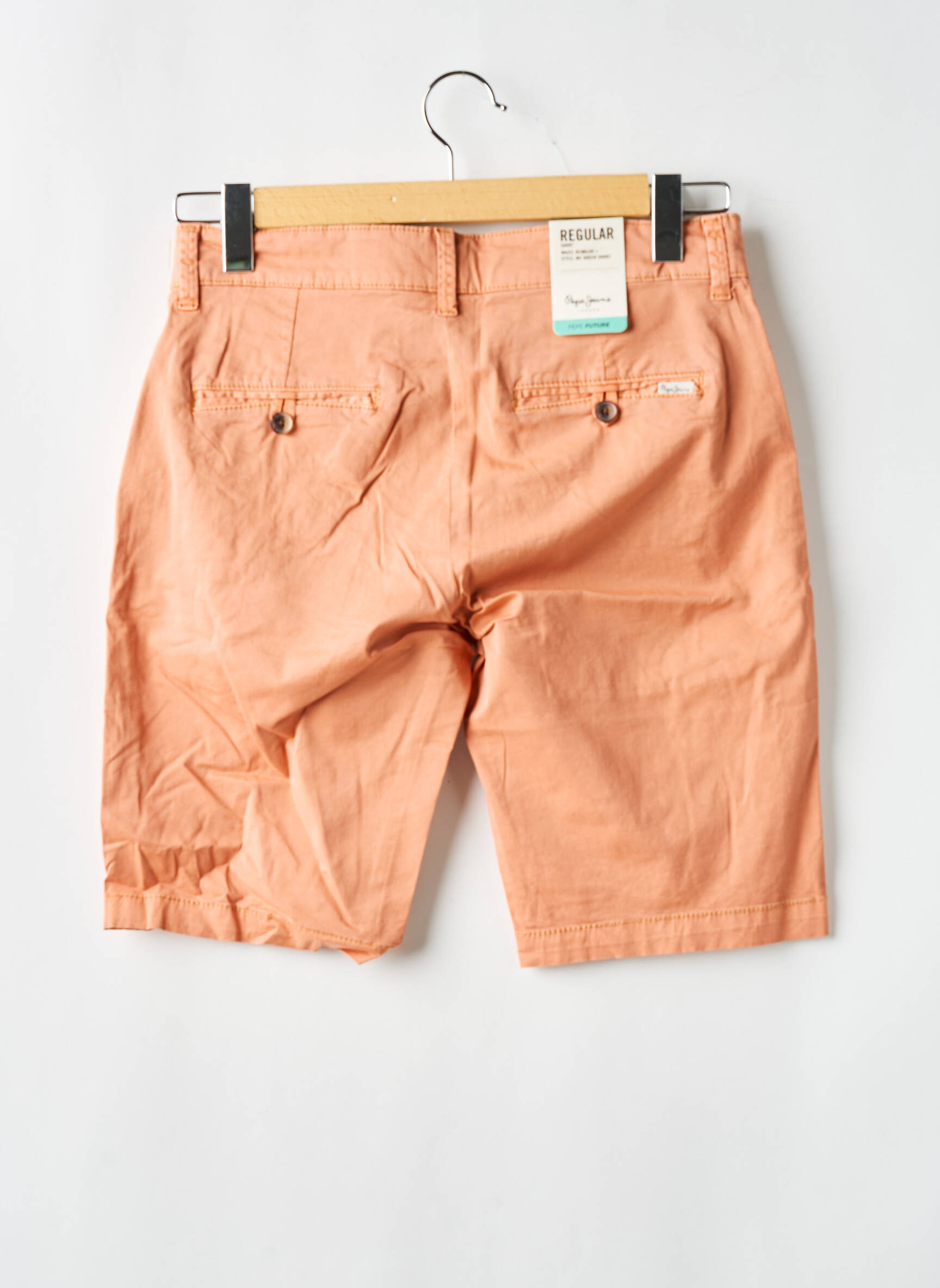 Bermudas tiesi kirpimas oranžinė PEPE JEANS vyras