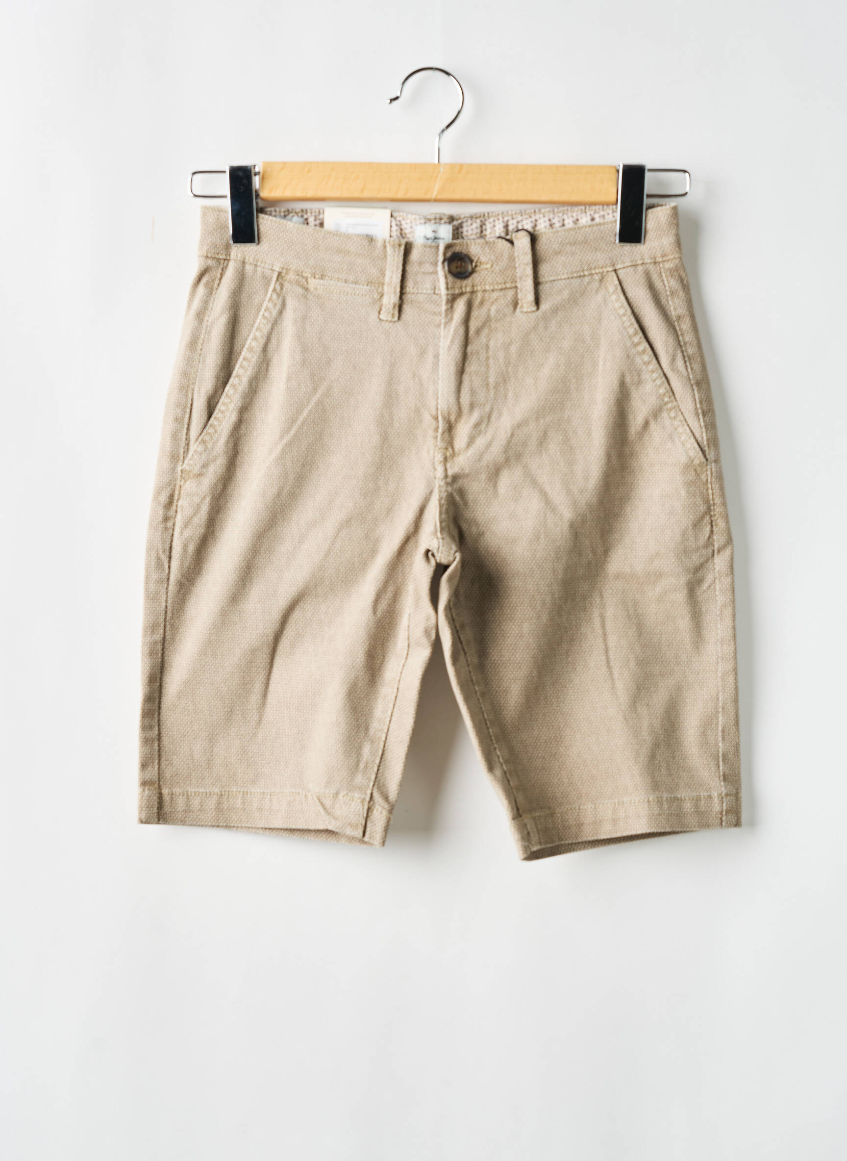 Bermudas tiesi kirpimas bežinis PEPE JEANS vyras