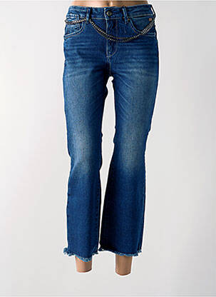 Bootcut džinsai aukšta talija aukšta talija mėlyna FREEMAN T.PORTER moteris