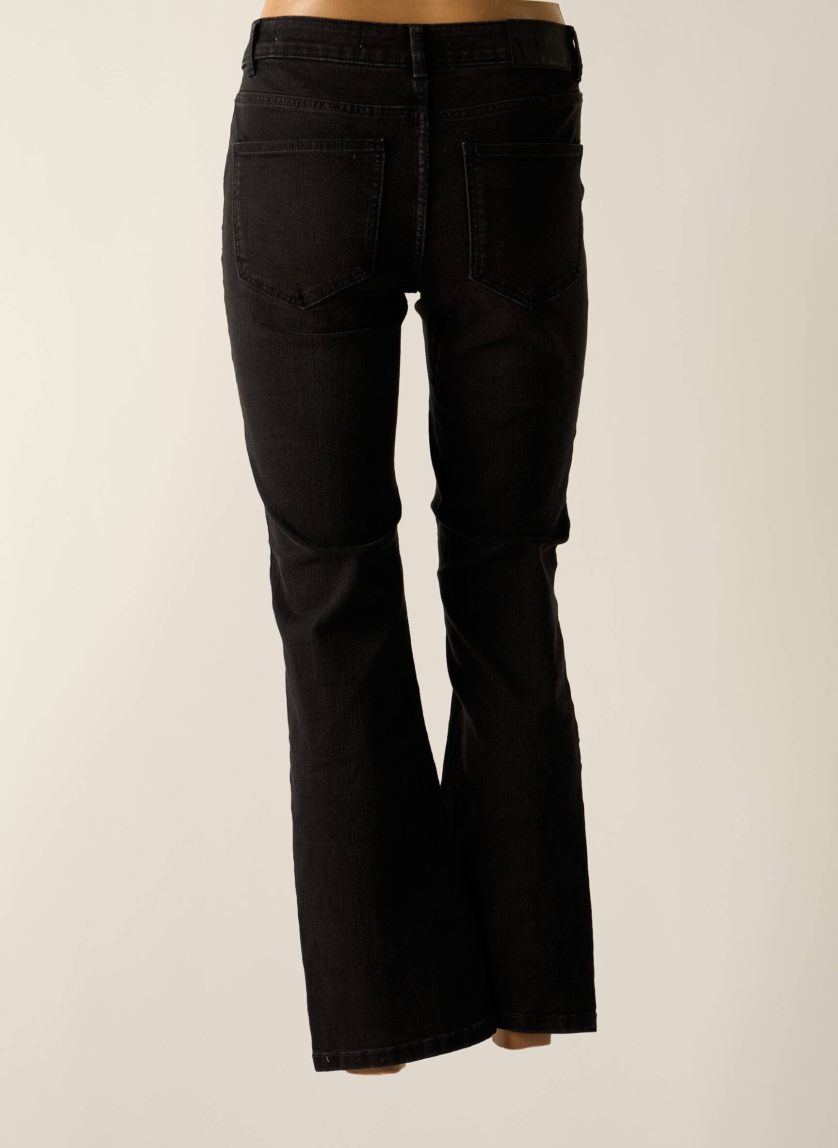 Bootcut džinsai aukšta talija aukšta talija juodas VERO MODA moteris