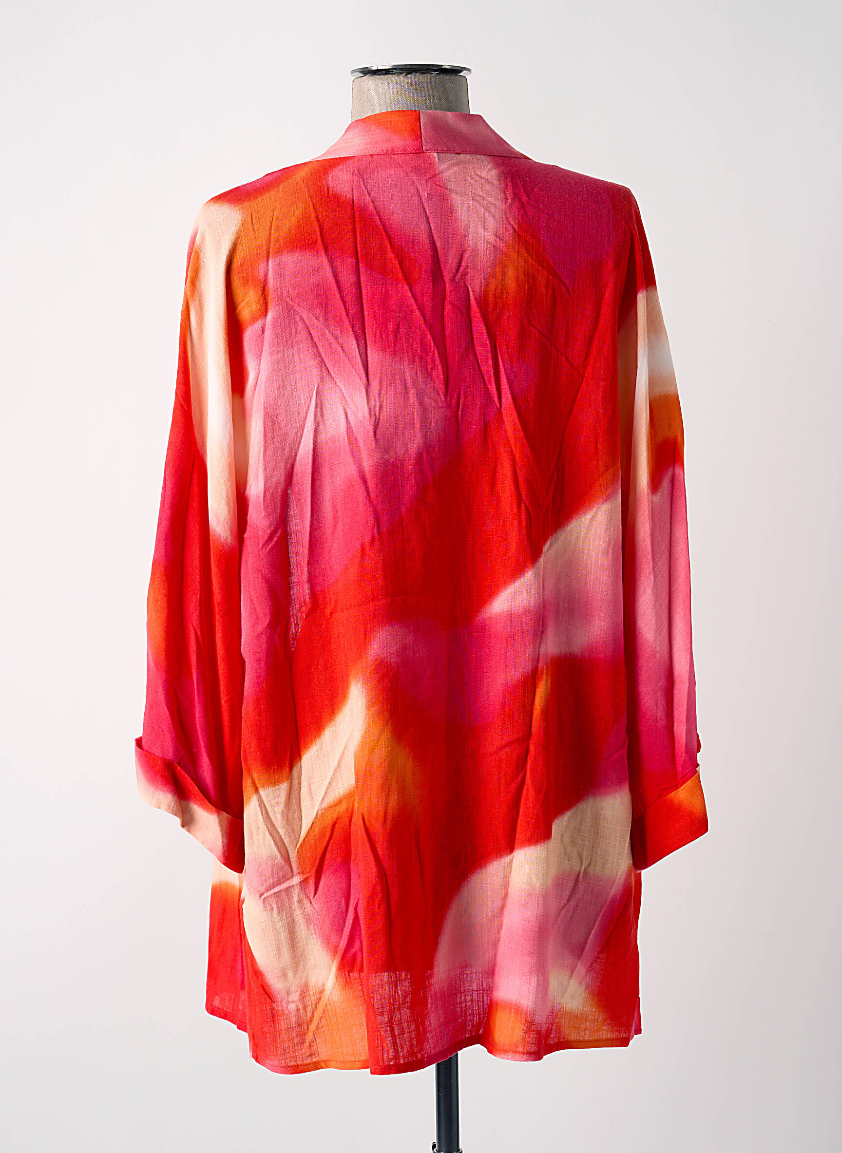 Kimono striukė tiesioginis dažymas su spalvų perėjimais oranžinė VERO MODA moteris