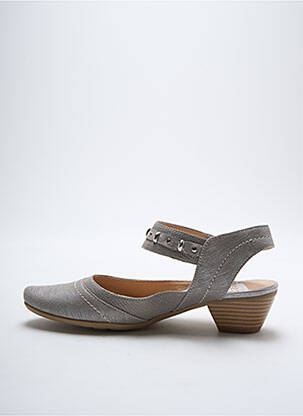 Sandalai/nu pėdos amortizuojančios pado tipas kulnas nuo 4 iki 6 cm sidabrinė SWEET moteris