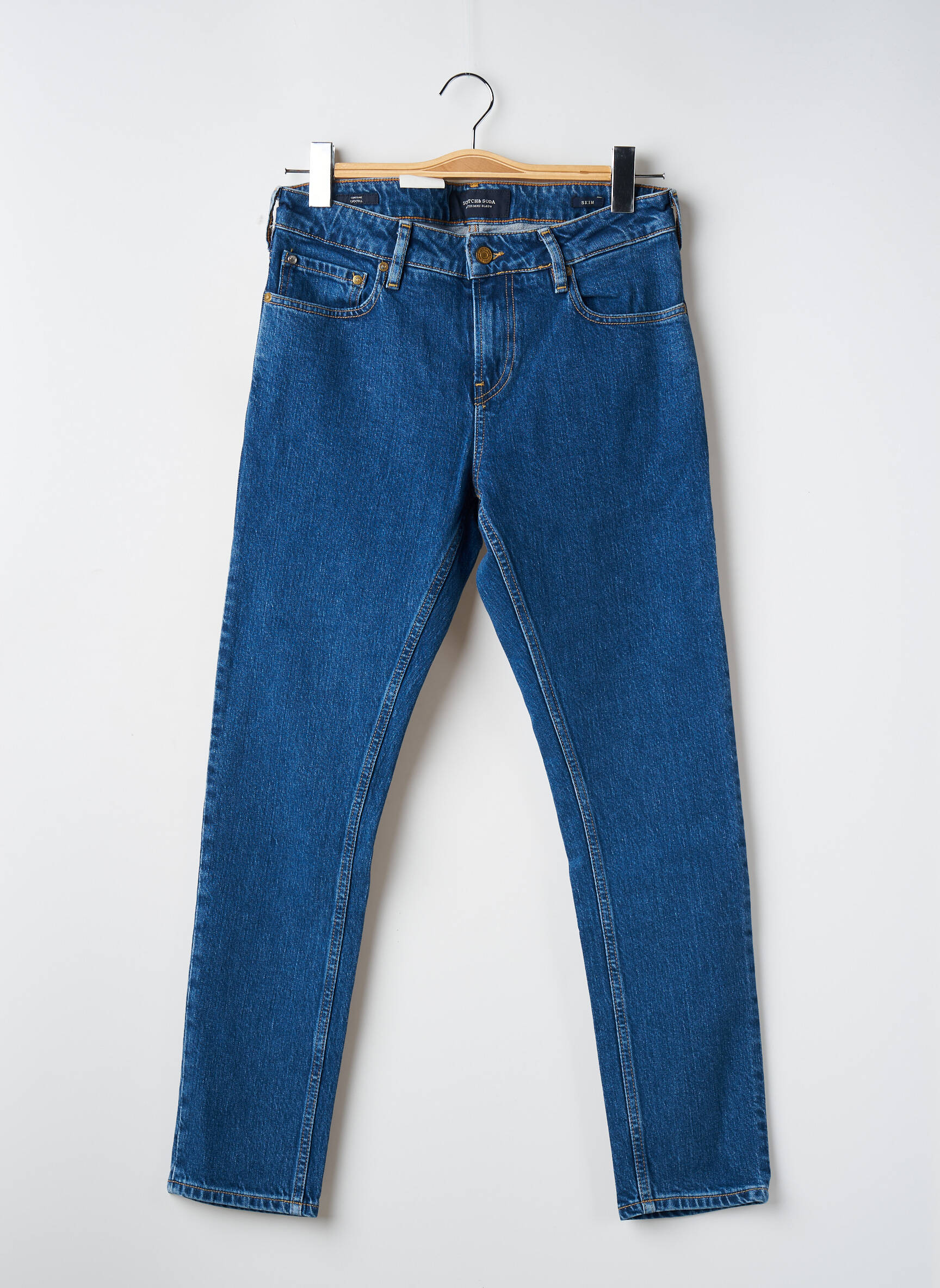 Lieknos džinsai mėlyna SCOTCH & SODA vyras