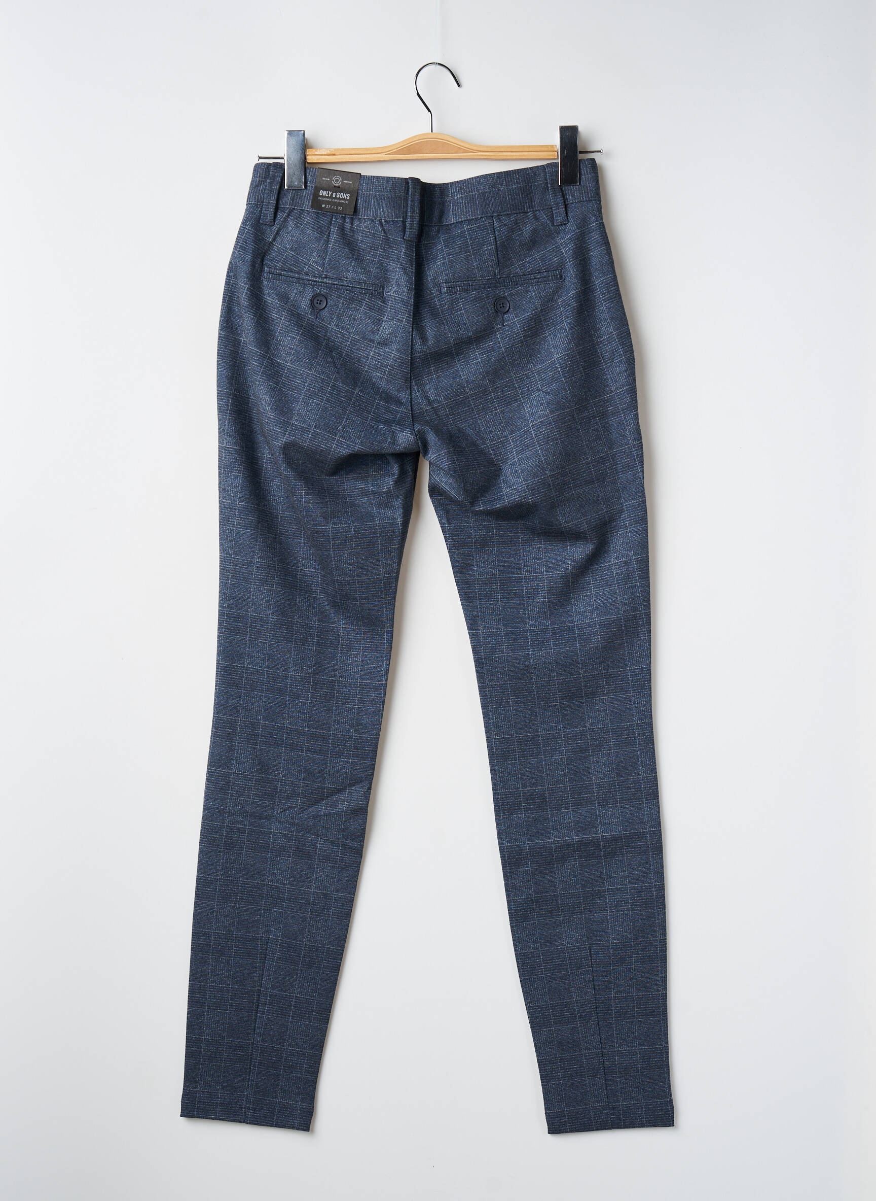 Lieknos kelnės tamsiai pilka ONLY&SONS vyras
