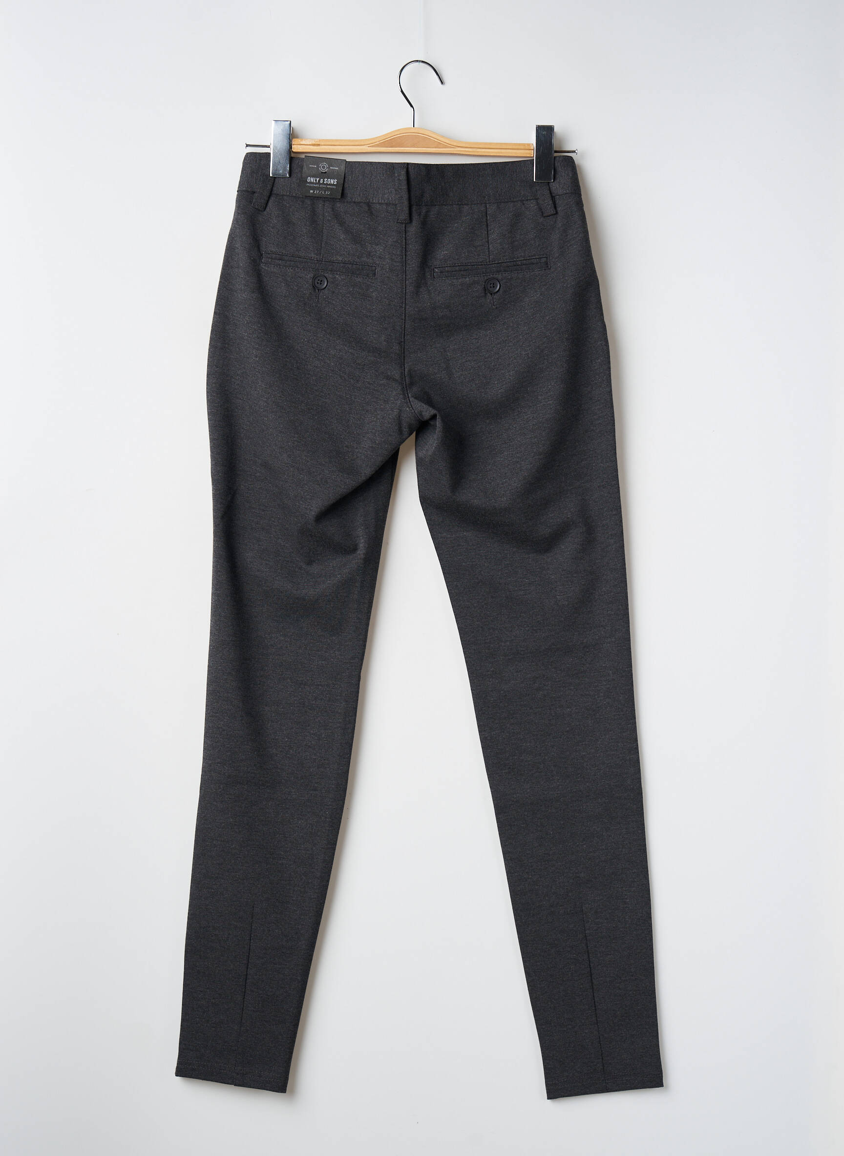 Lieknos kelnės pilka ONLY&SONS vyras
