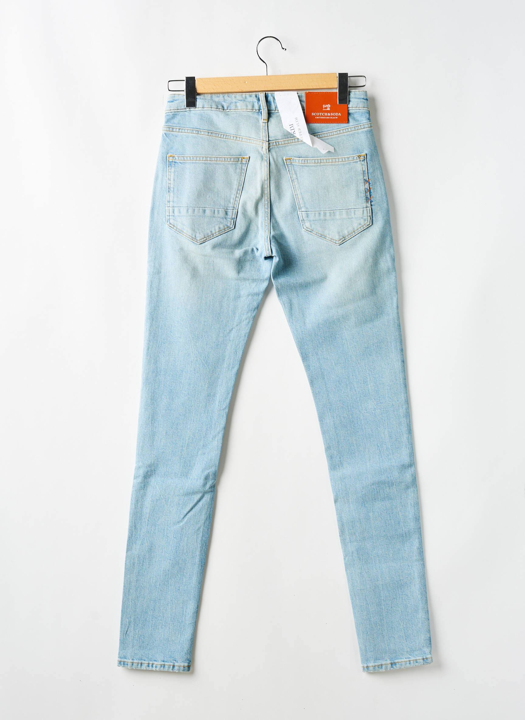 Lieknos džinsai mėlyna SCOTCH & SODA vyras