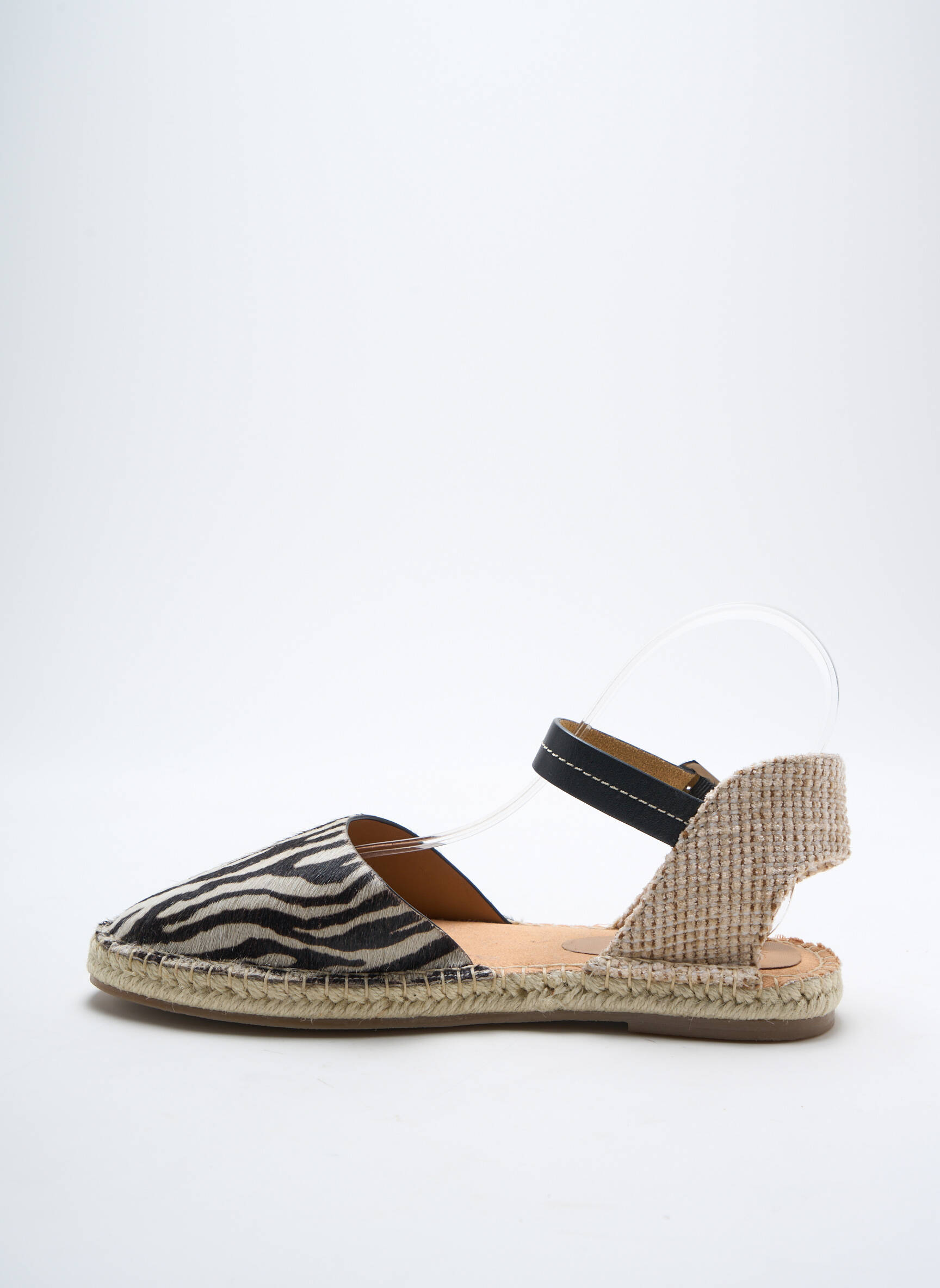 Espadrilės satino audinys plokščias kulnas iki 3 cm juodas WHITE STUFF moteris