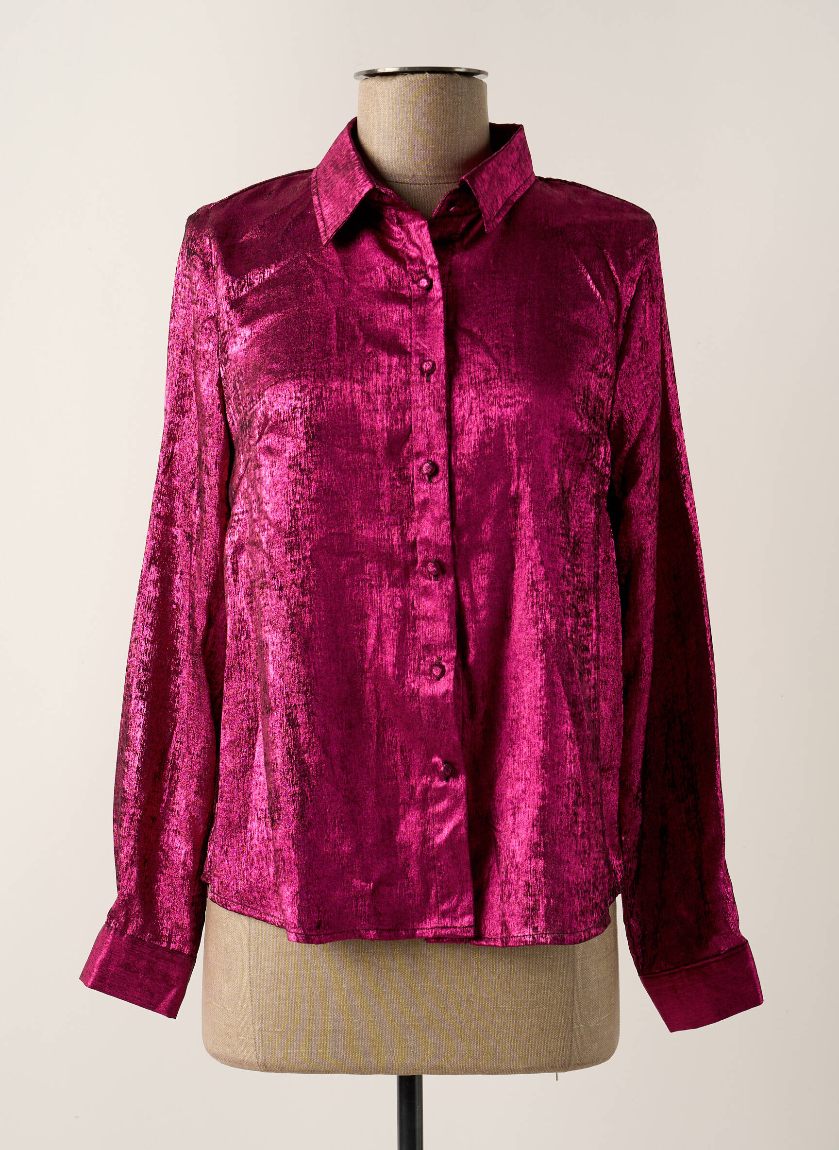 Moteriškas marškinys sklandi forma ilgos rankovės rožinė DAPHNEA moteris