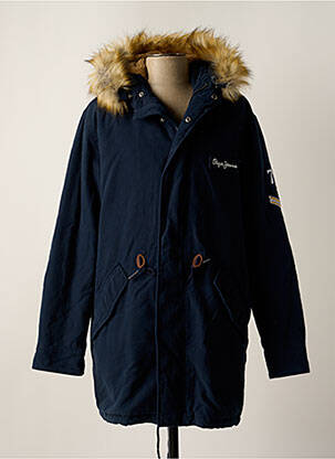 Parka ilgos rankovės su gobtuvu mėlyna PEPE JEANS vyras