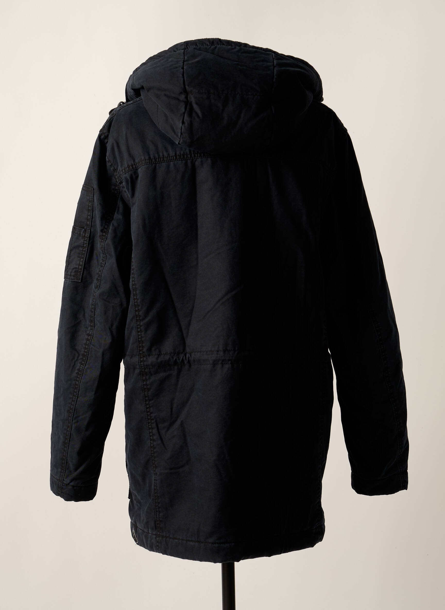 Parka ilgos rankovės su gobtuvu mėlyna RED POINT vyras