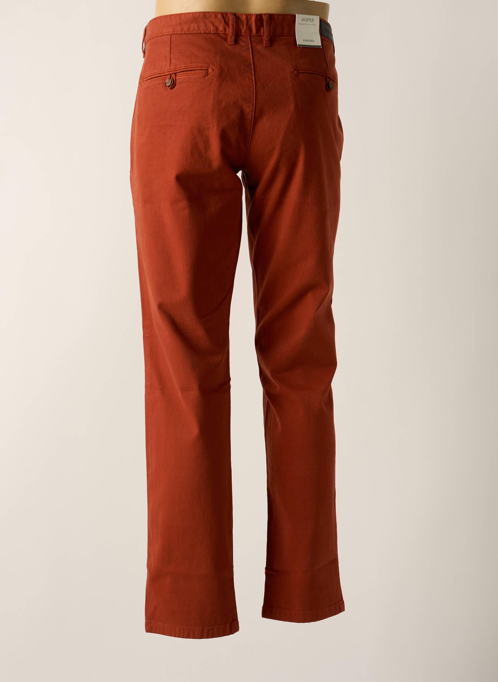 Chino kelnė tamprumas normala dydis oranžinė 16 SHADES vyras
