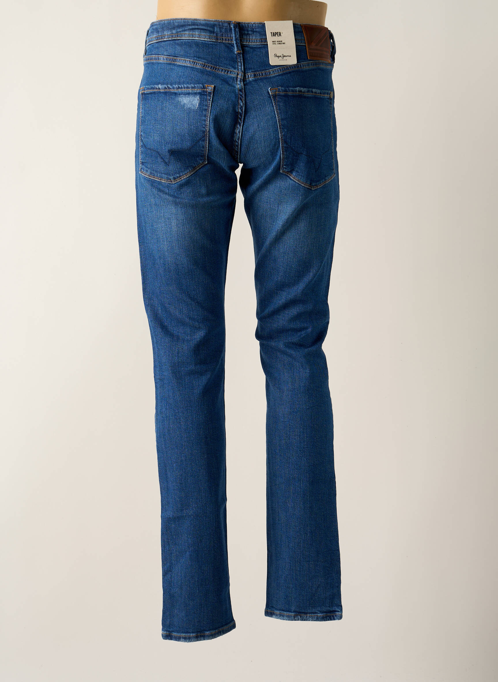 Lieknos džinsai tamprumas normala dydis mėlyna PEPE JEANS vyras