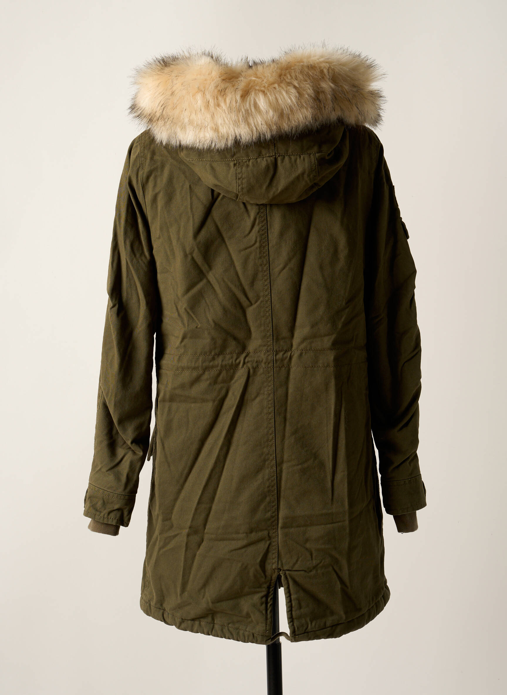 Parka ilgos rankovės be gobtuvų žalias ONLY moteris