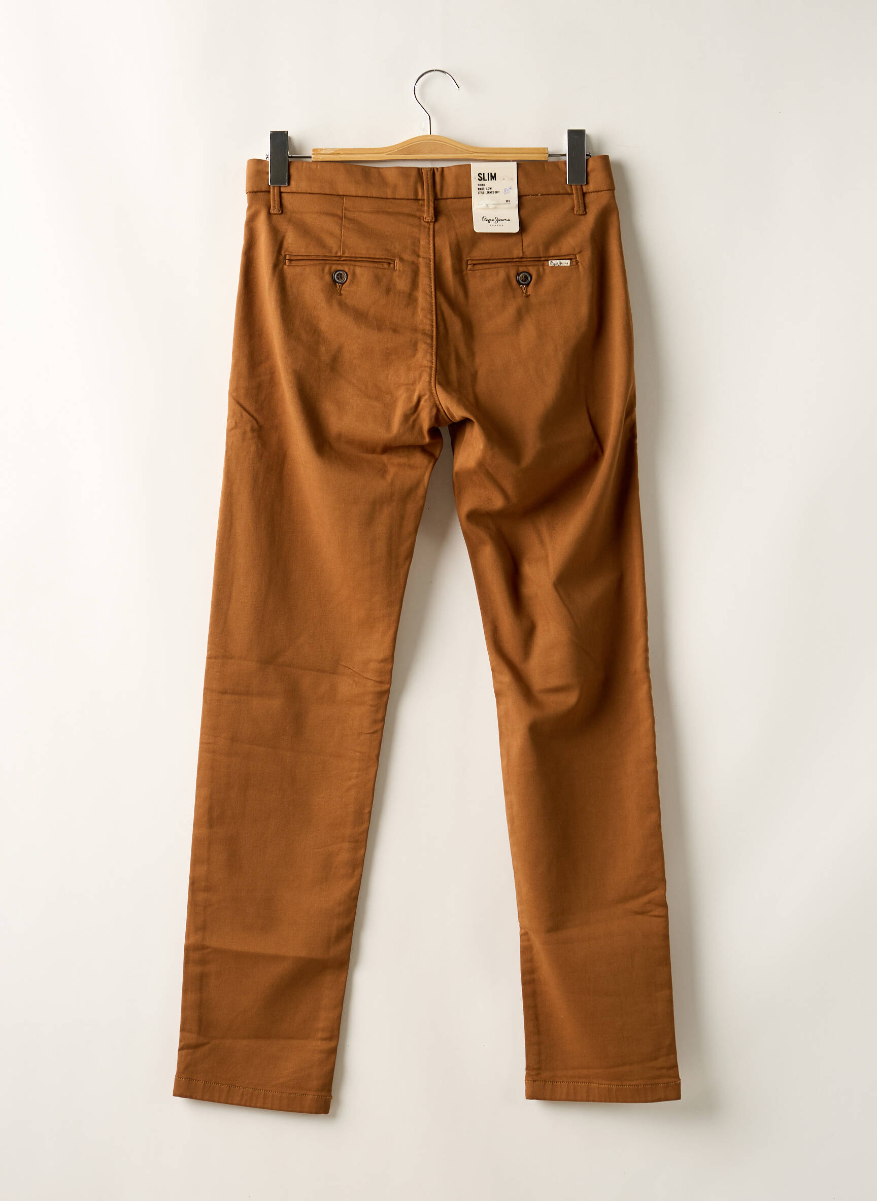 Chino kelnė tamprumas normala dydis rudas PEPE JEANS vyras
