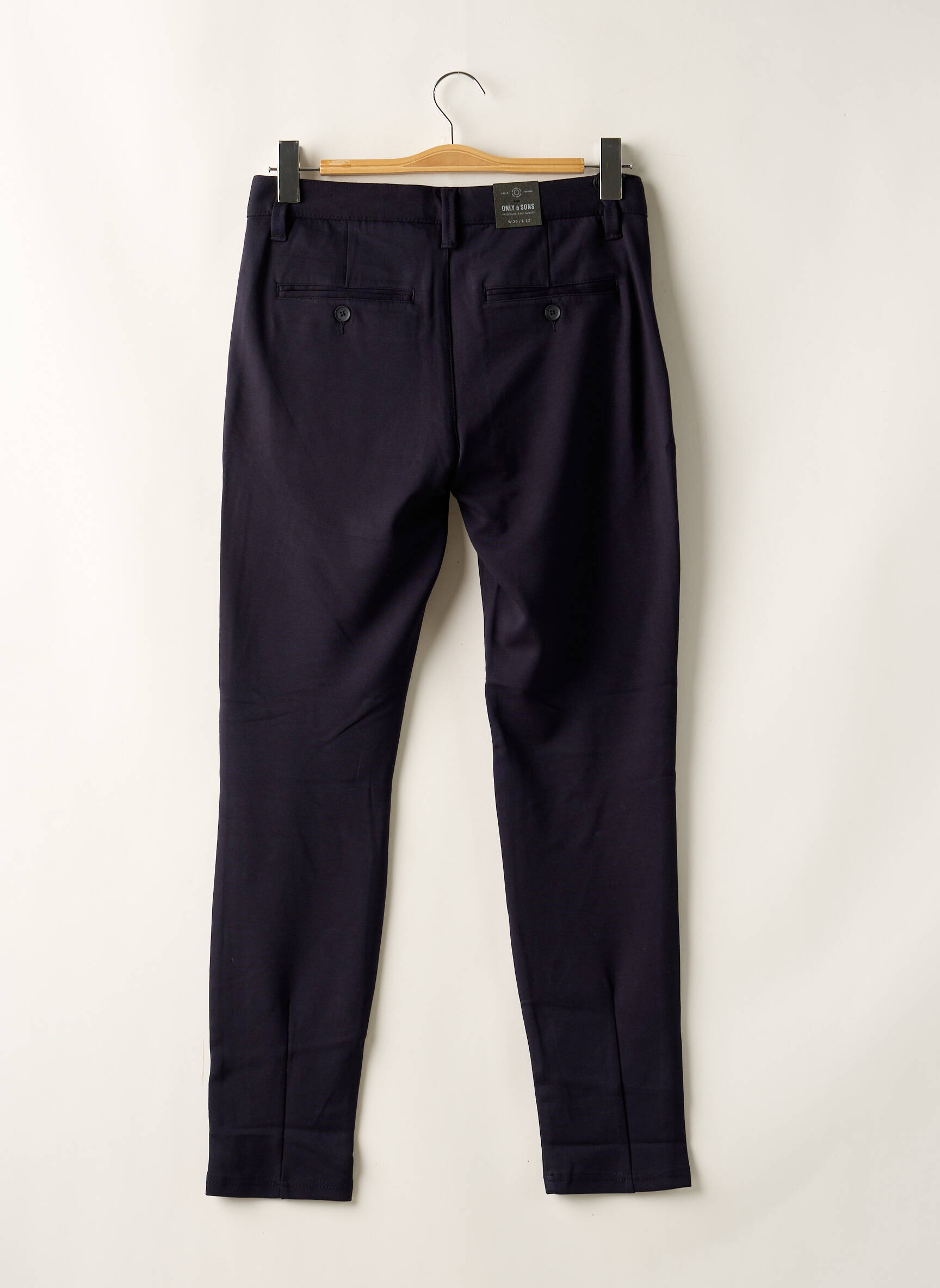 Chino kelnė kišenės normala dydis mėlyna ONLY&SONS vyras