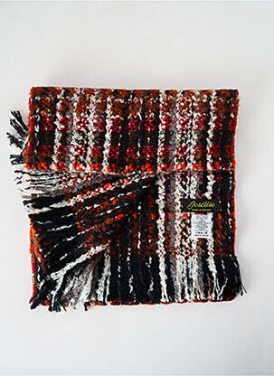 Šalikas megztas audinys rudas JOSÉLISE moteris