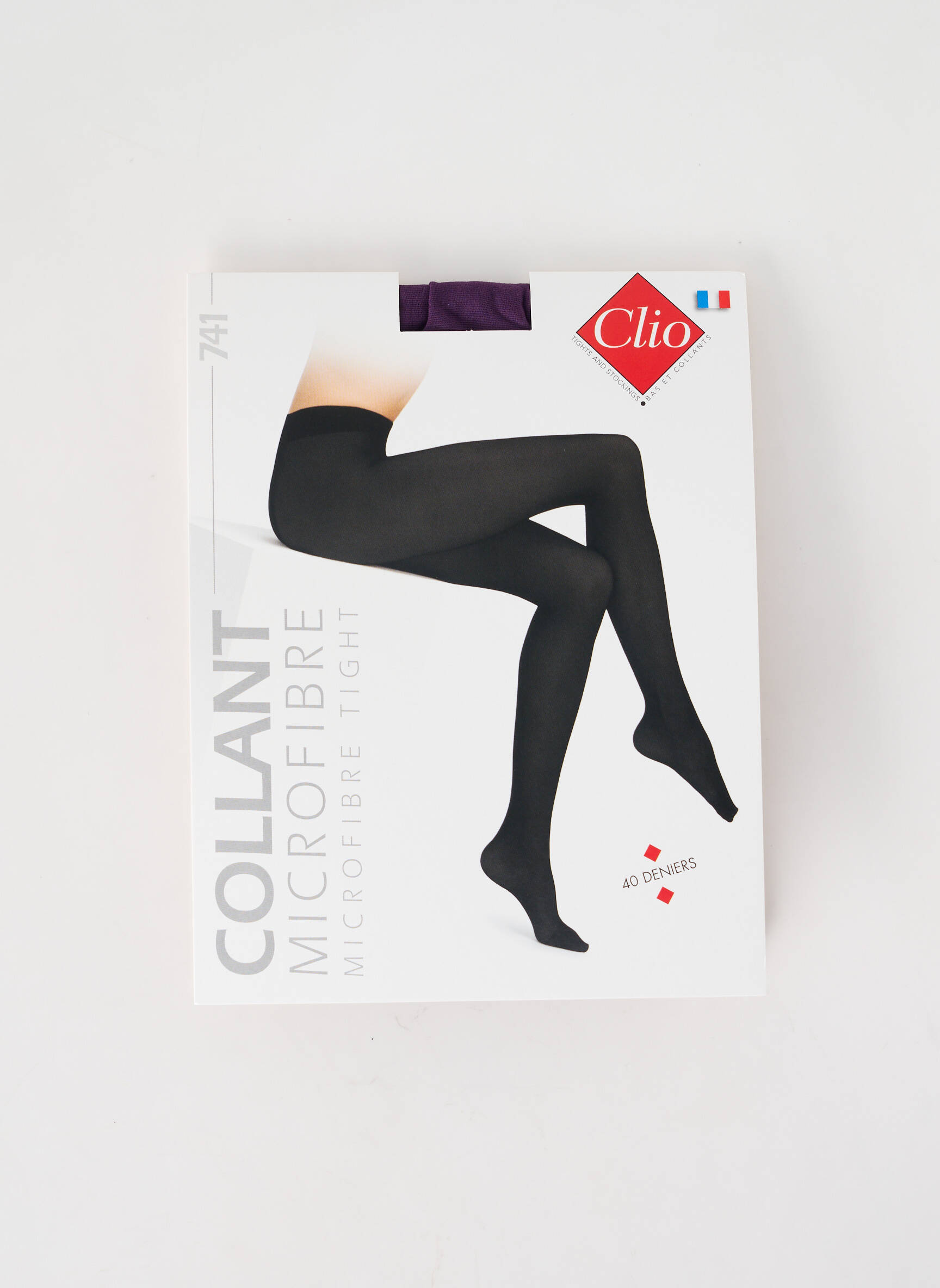 Kojinės pėdkelnės/basai violetinis CLIO moteris