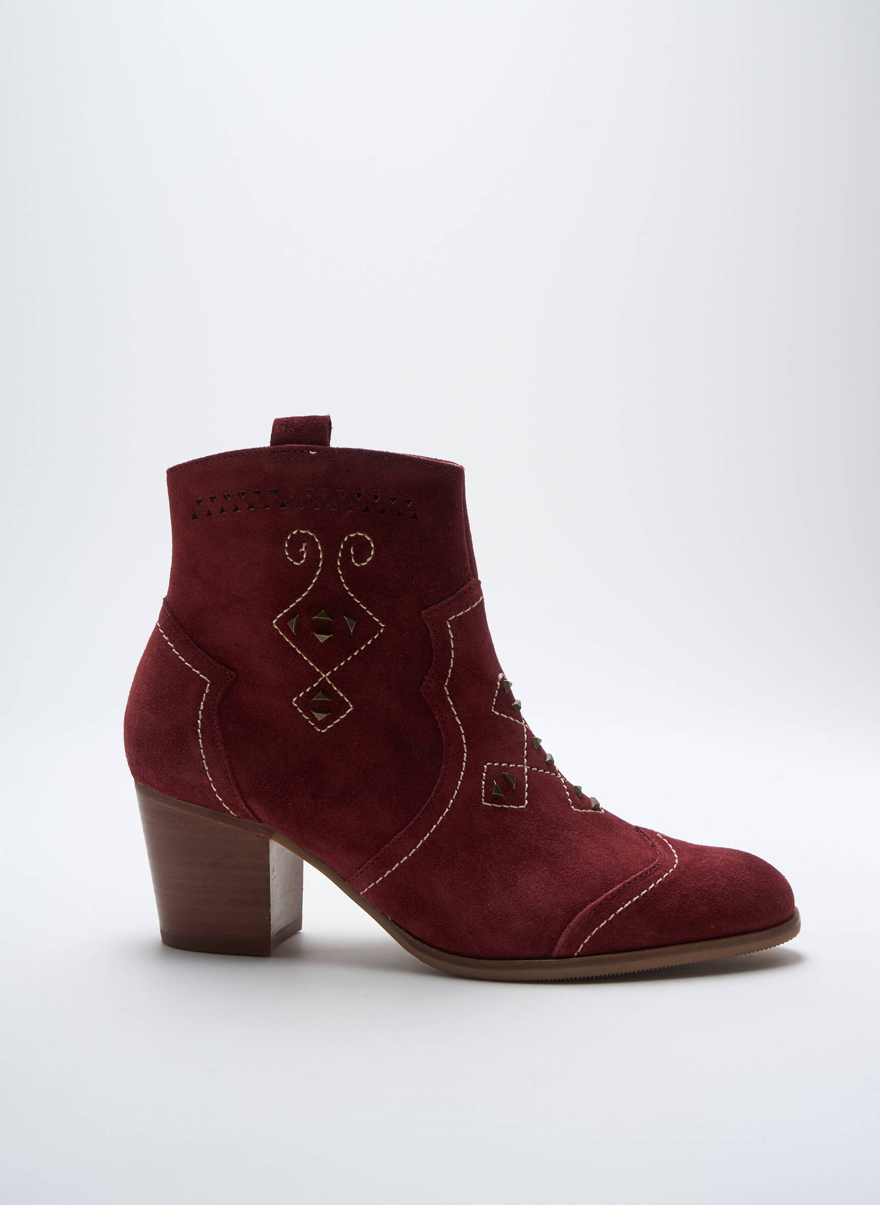 Batai/botai kubietiškas kulnas nuo 4 iki 6 cm violetinis EMILIE KARSTON moteris
